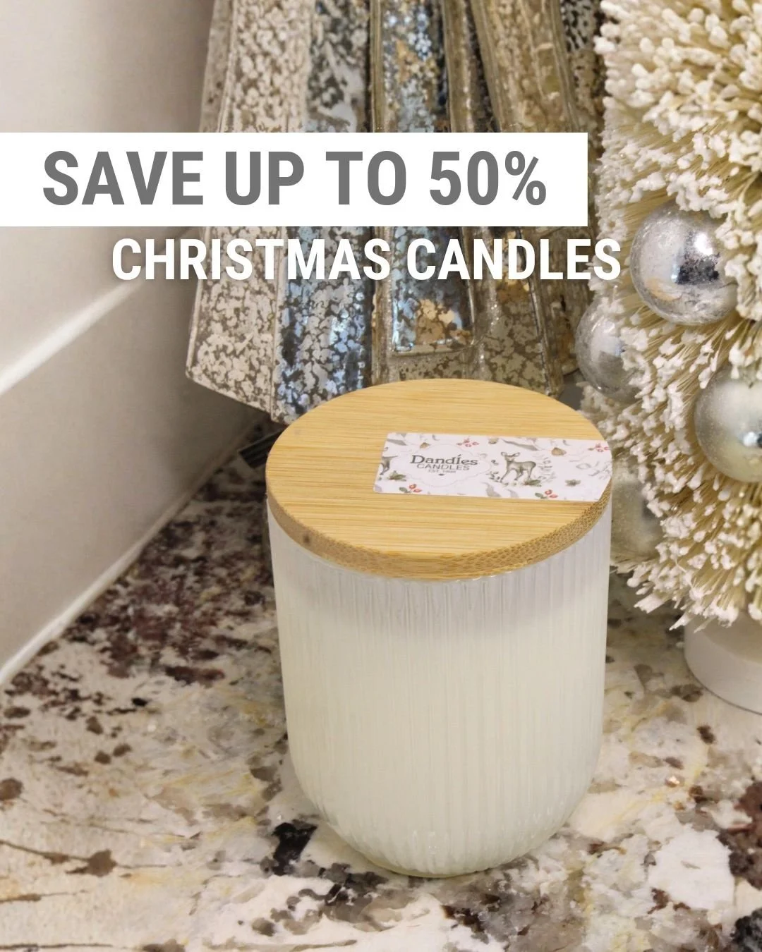 Last chance candles!
Save on the final Christmas scented candles and decor online for a limited time or while supplies last. Score up to 50% off on select candle styles.

SWIPE to see clearance candles or head to the website for the full post-Christm