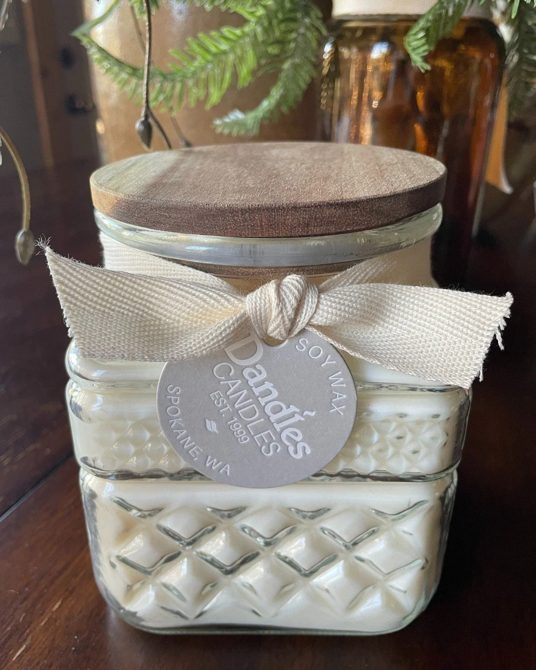 The newest centerpiece candle. Start spring early and burn the Cora Jar Candle all season. Now available in spring scents. 

🛍️ Available online &amp; in-stores.

LINK IN BIO to shop and find store locations.

ABOUT DANDLES CANDLES: 
Dandles Candles