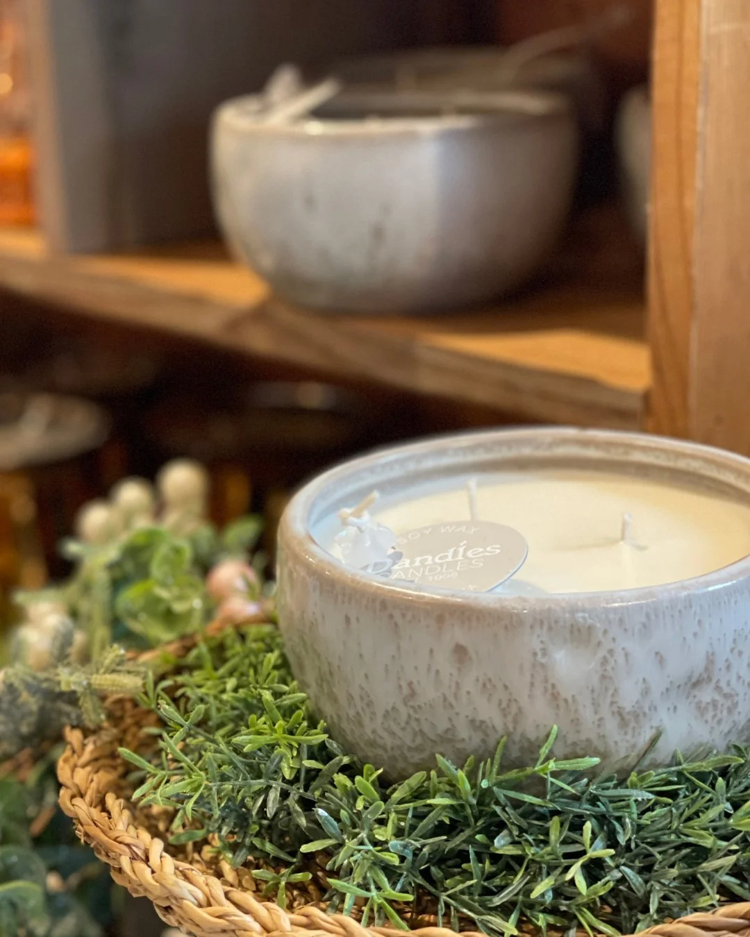 New for spring!
It's the 2026 Pottery Bowl Candle available only at the Dandles Candles Spring Open House. Grab this 22oz statement candle while supplies last. 

Get to the Dandles Studio early for freebies!

The first 20 customers receive a $10 gift