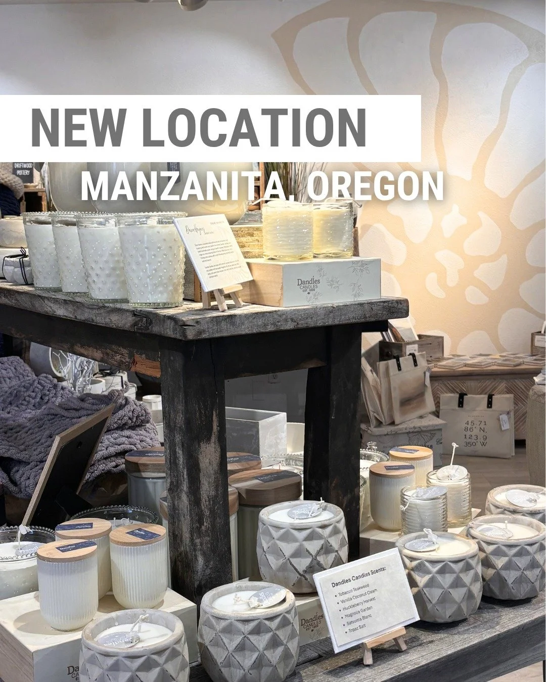 The world needs more art.
And YOU need to visit Drifwood Collective the next time you hit the Oregon Coast. This cute shop celebrating Pacific Northwest artistry is open and now features Dandles Candles.

LINK IN BIO to see all Dandles locations @dri