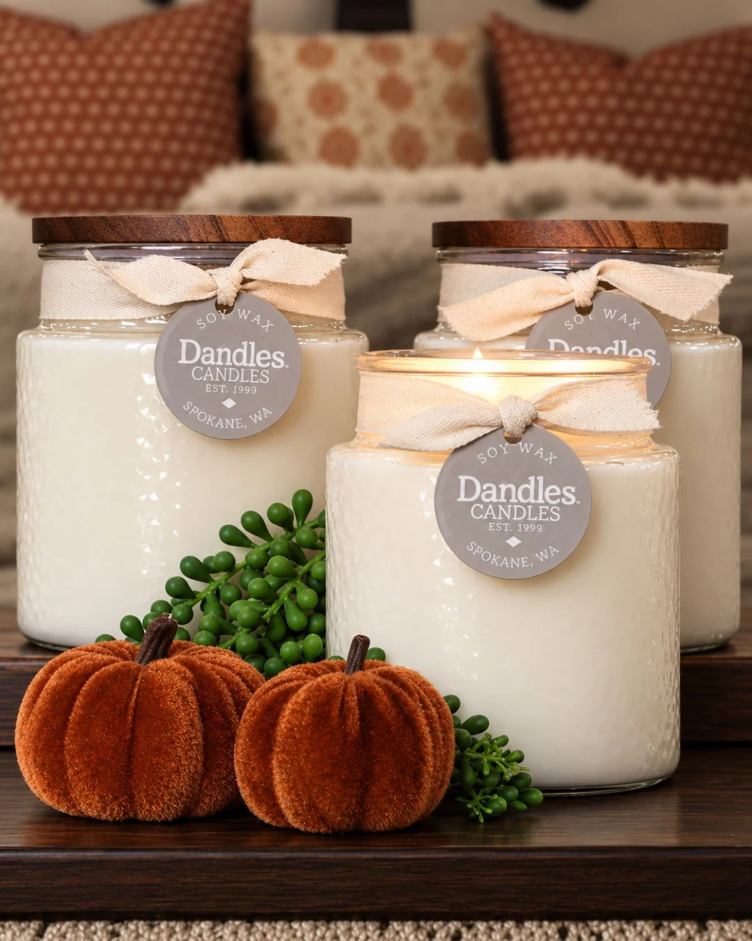 The wow factor is in the details. 
✨ Hammered glass or textured glass candles throw extra twinkle as the candle burns down. Light your favorite soy wax scent and see.

Shop Dandles Candles online and unlock FREE SHIPPING when you spend $50 or more.

