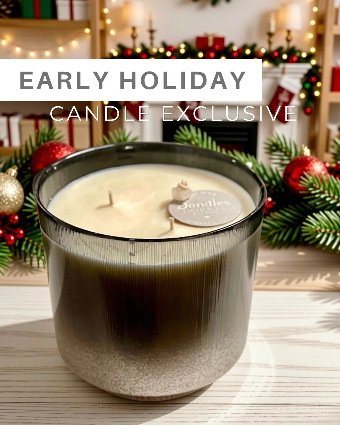 A holiday exclusive arrives early at Simply Northwest in Spokane Valley. These triple wick Christmas Candles are now available in Dandles popular White Pine scent while supplies last.
✨ 50 ounces
✨ Triple wick
✨ Silver glitter bottoms

Shop these lim
