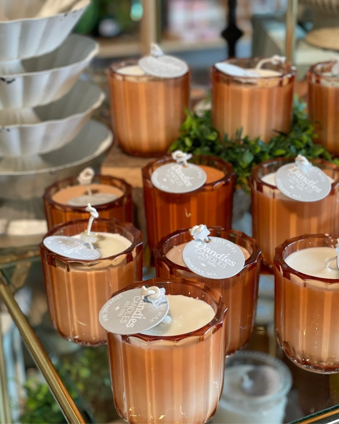 Embrace the warm, vintage vibes this fall with new Dandles Candles and treasured finds at @boulevard_mercantile  You'll find a huge selection of fall candles + a store packed with nostalgia and one-of-a-kind finds form jewelry, to clothing, to mid-ce