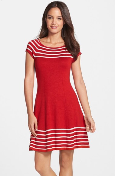 Eliza J. Striped Dress