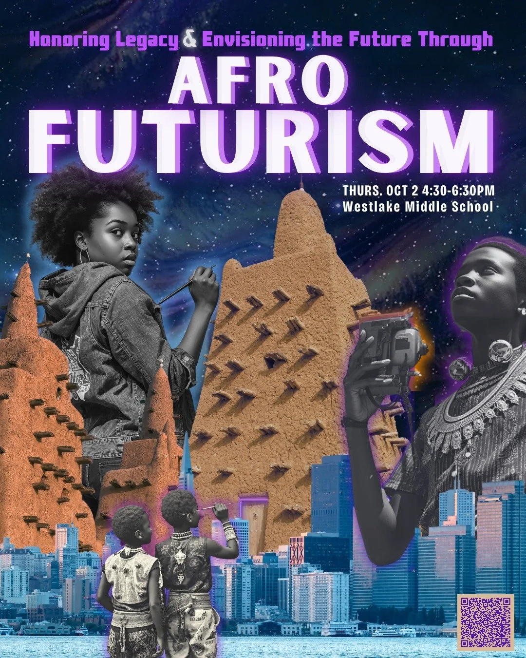 Discover the legacy of Black creators &amp; makers across history&mdash;and envision bold futures through Afrofuturism.

This workshop uplifts Black innovation in art, science, &amp; culture while giving educators tools to bring connect their student