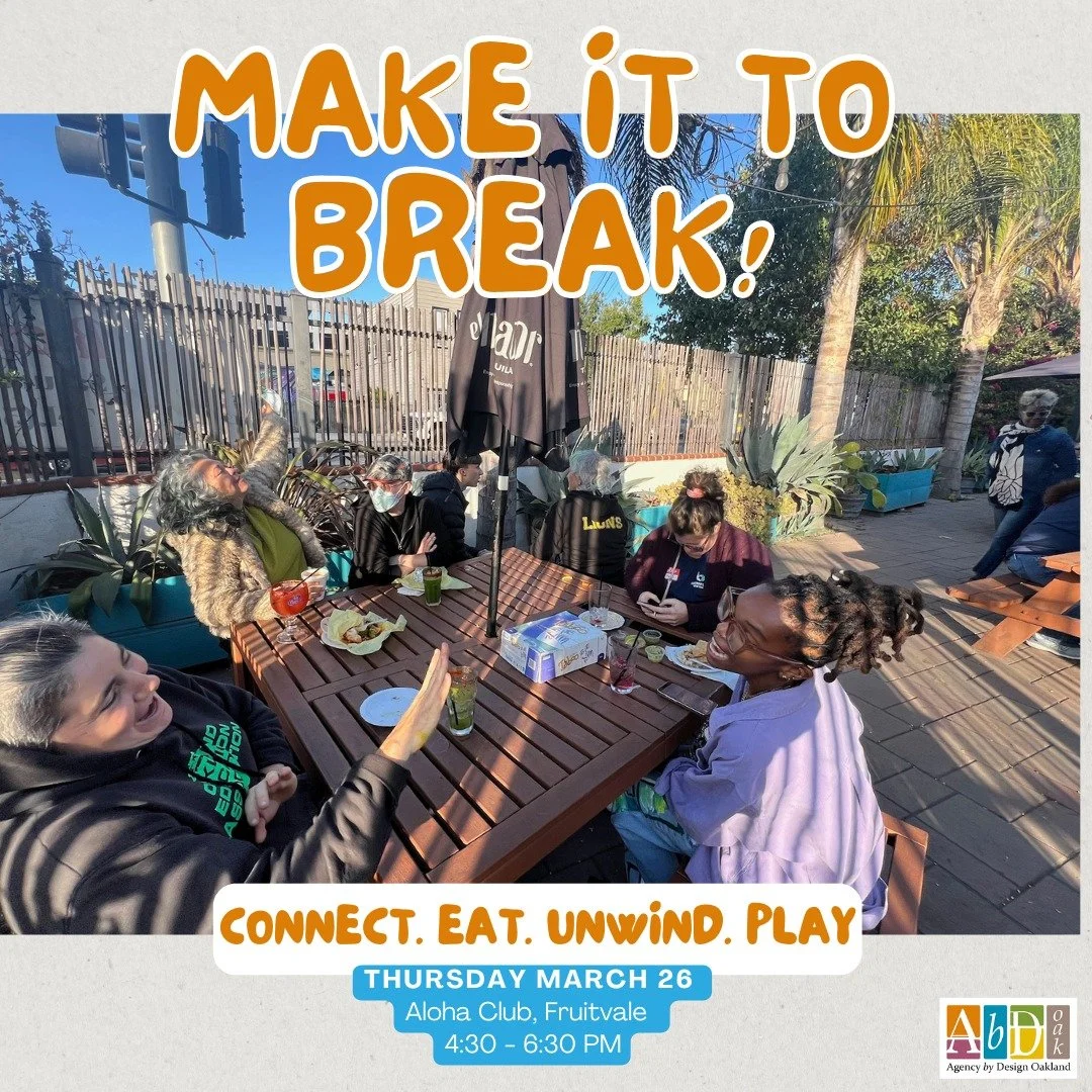 YOU EARNED THIS!

If you&rsquo;re looking for a mid-year reset, this one&rsquo;s for you. Come connect with fellow Oakland &amp; Bay Area educators in a playful, low-pressure space to share ideas, swap resources, and recharge together.

We&rsquo;ll g