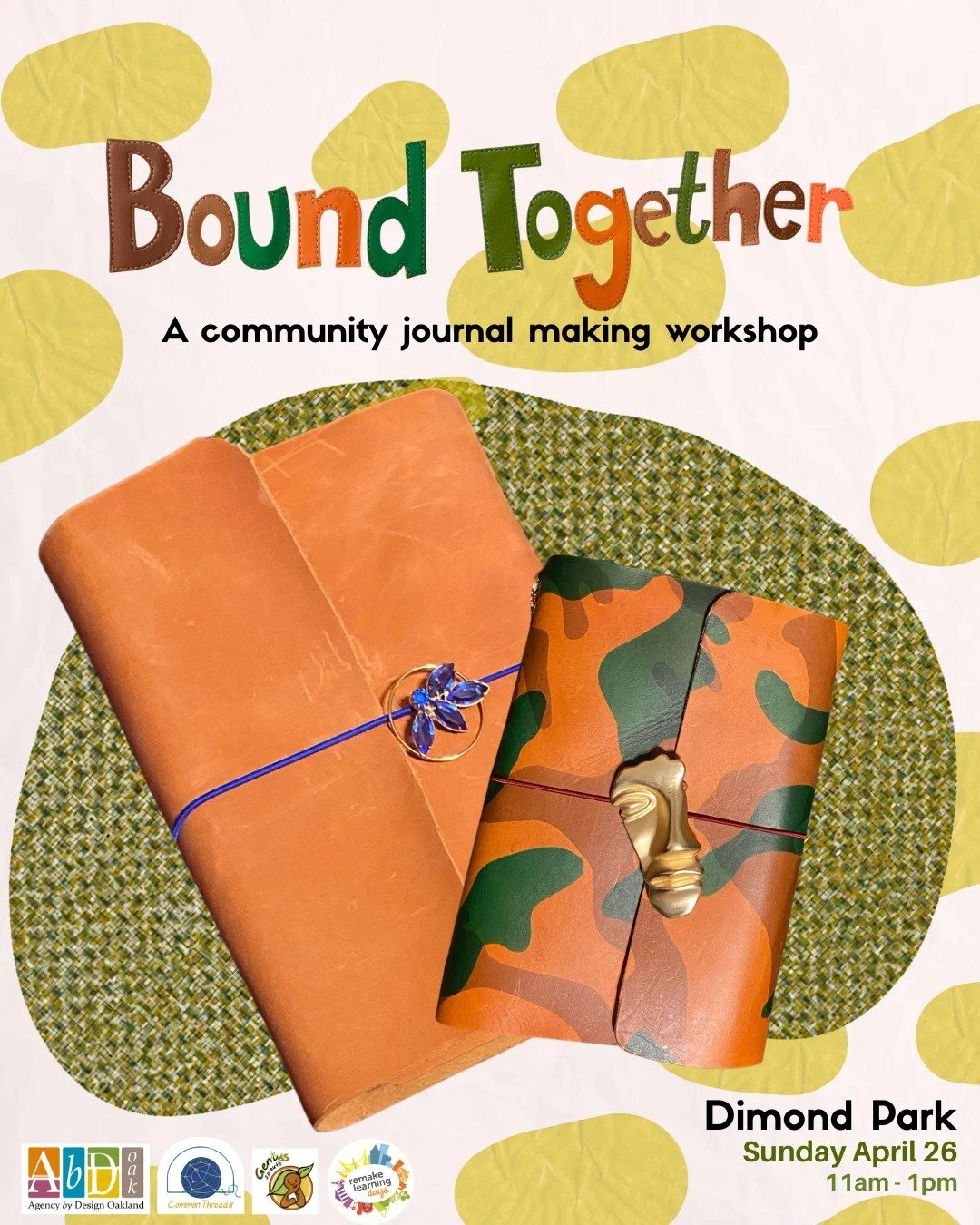 Ever made your own journal??

Join us for a refreshing hands-on workshop where you&rsquo;ll learn beginner bookbinding techniques and make your own leather bound journal to take home as part of @RemakeDays .

We&rsquo;ll explore journaling as a creat