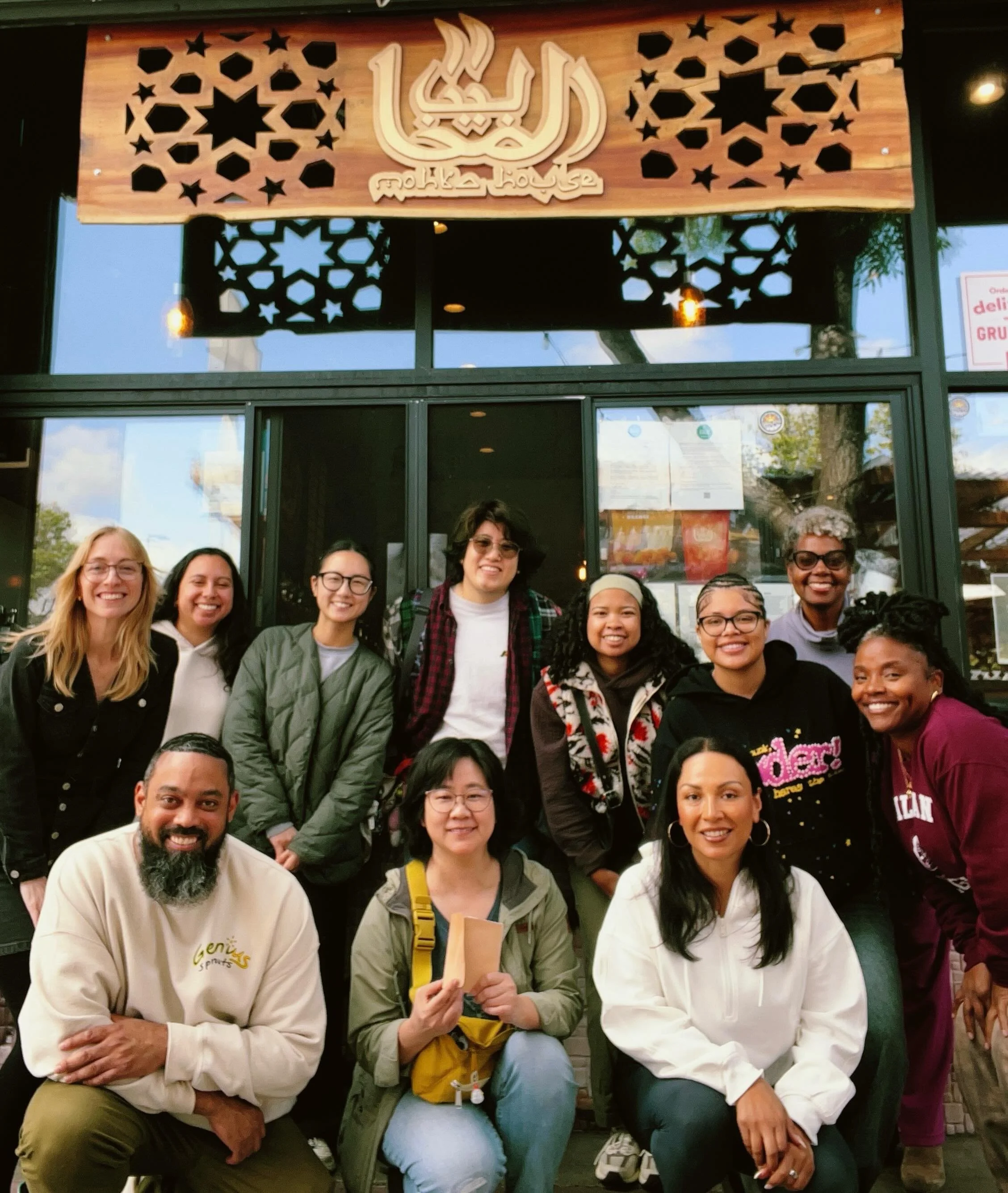 Who knew how seriously special it would feel to make your own journal from scratch, in good company, with good tea, on a sunny Sunday afternoon. Please try making something new, it will really make your day/week/year.

Thank you to @mohkahouse for yo