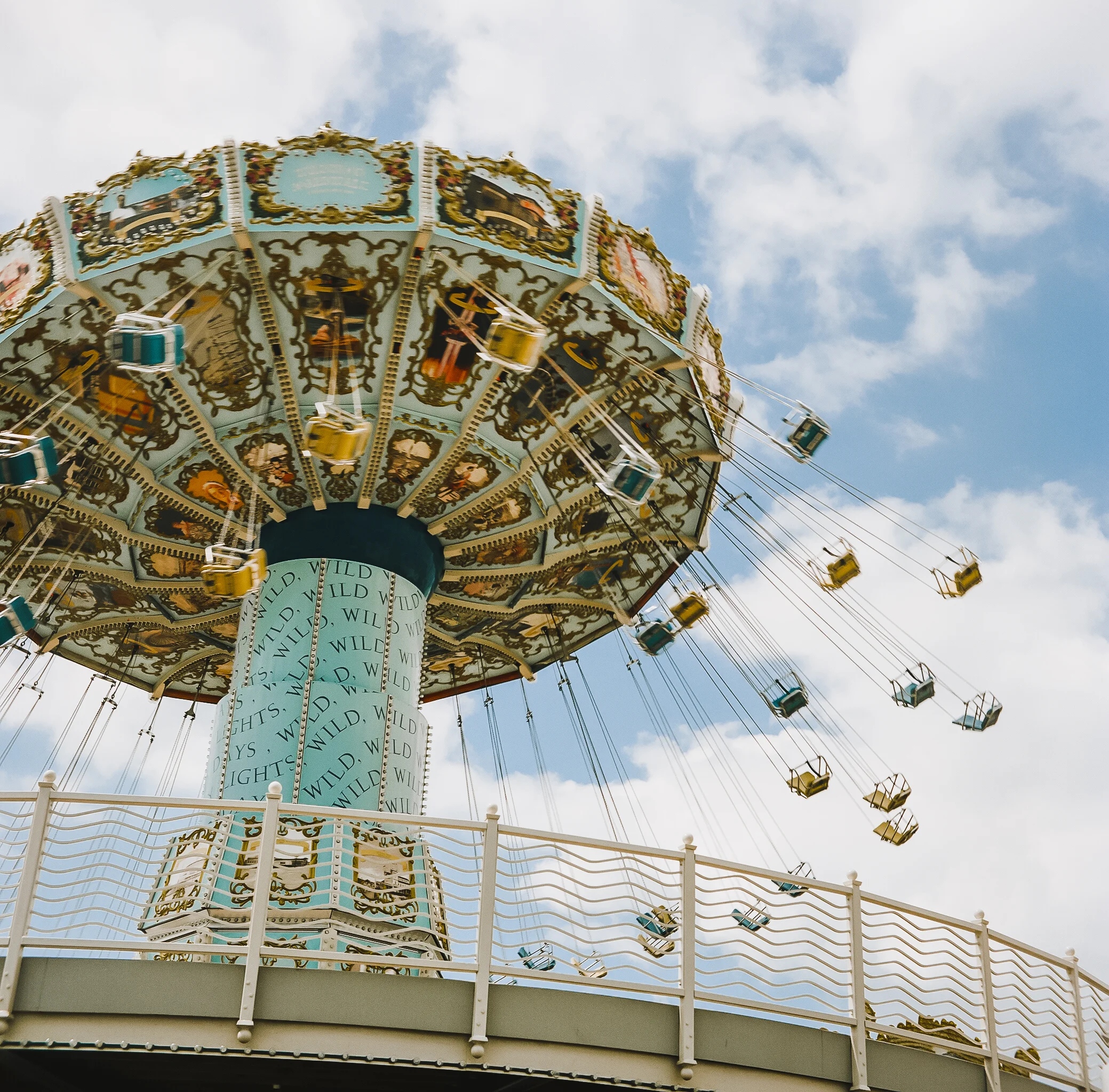 Morey’s Pier, Wildwood, NJ Yashica-D, medium format film