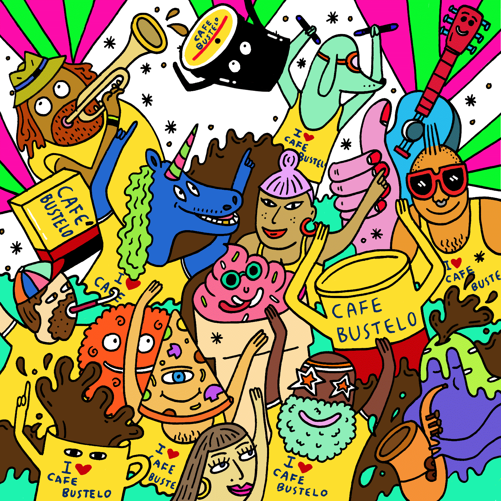 CAFE BUSTELO PARTY