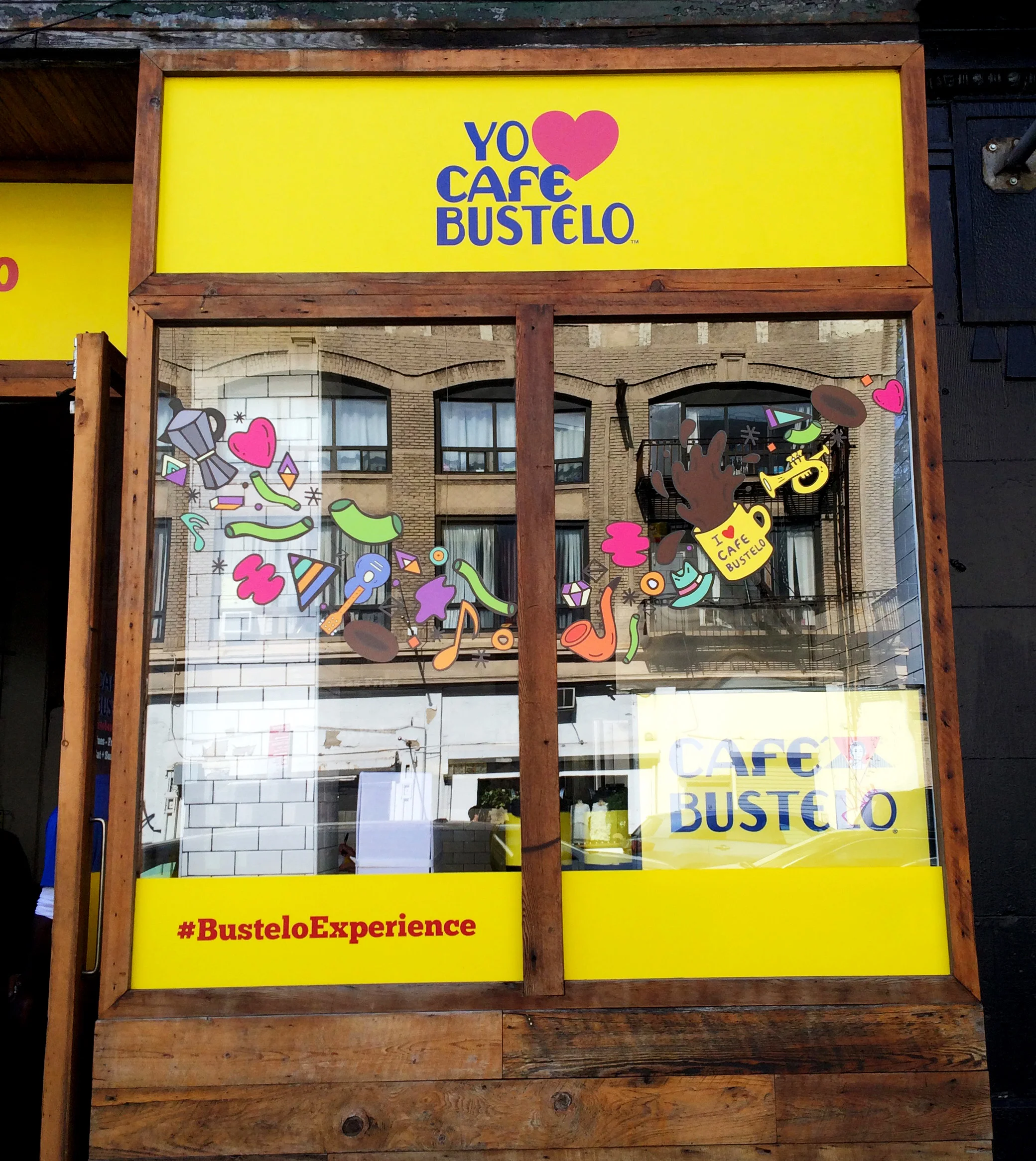 CAFE BUSTELO POP-UP CAFE in NYC