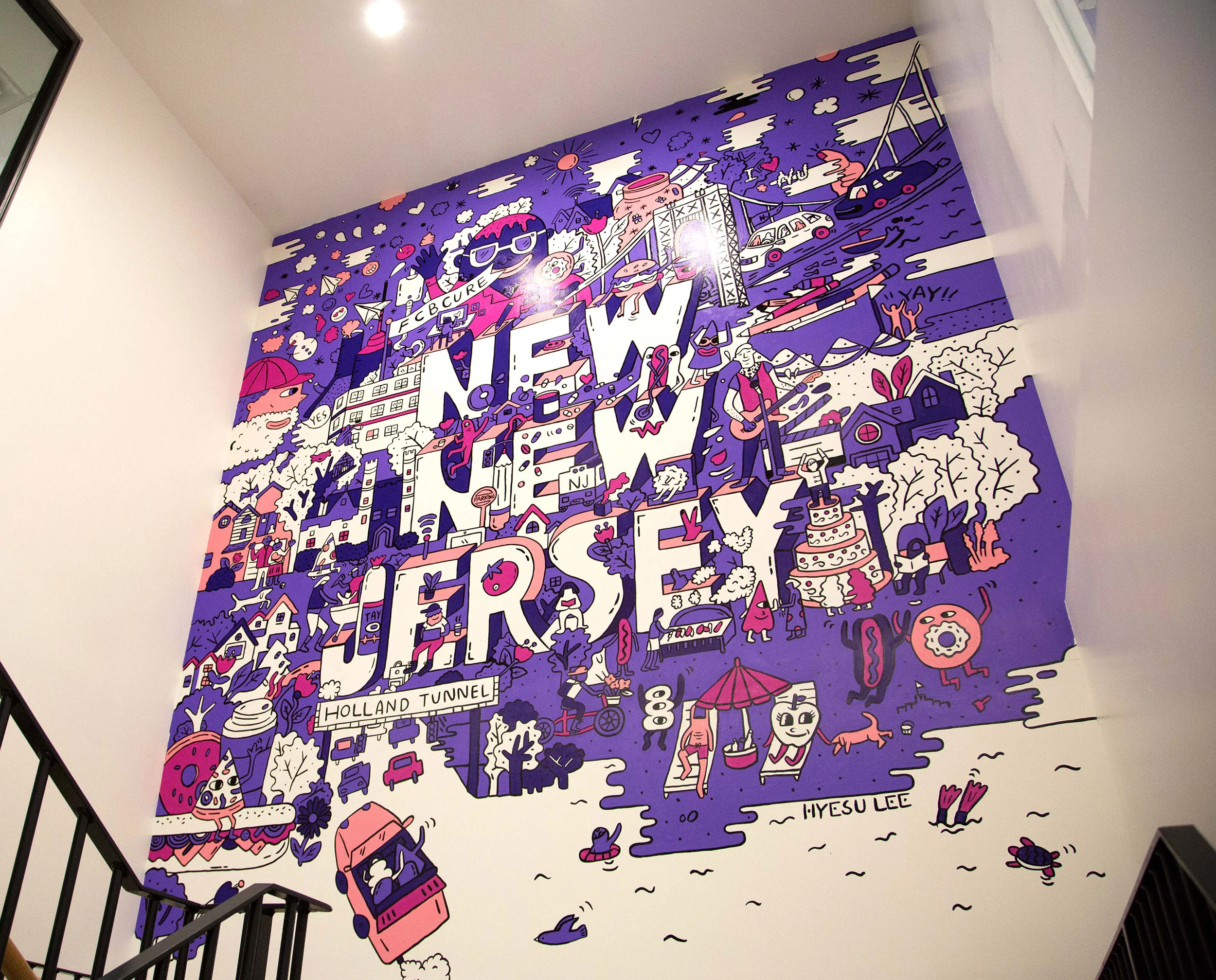 FCB CURE Mural