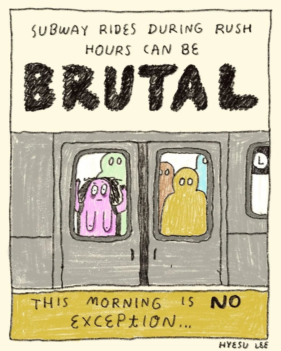 A small token of kindness&hellip; 😌 
.
.
.
.
#comic #comics #comicstrip #comicart #comicartist #comicartwork #webcomics #smalltoken #art #artist #illustration #illustrator #sliceoflife #nycsubway