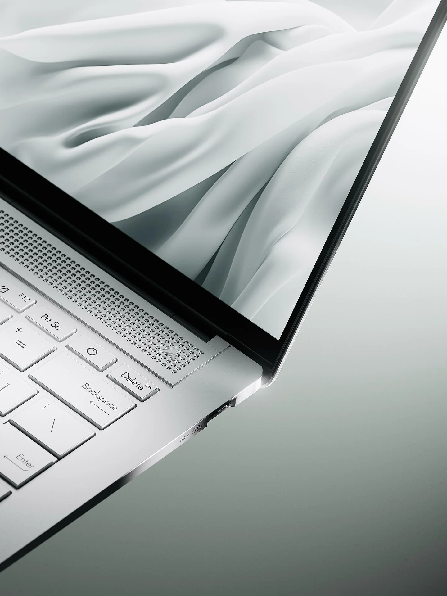 For us, the Zenbook was a study in how to blend engineering with elegance. A compact profile and subtle taper make it easy to slip in and out of bags for anytime you&rsquo;re on the go. No bulk. No wasted space.

#ASUS #ProductDesign #ProductRenderin