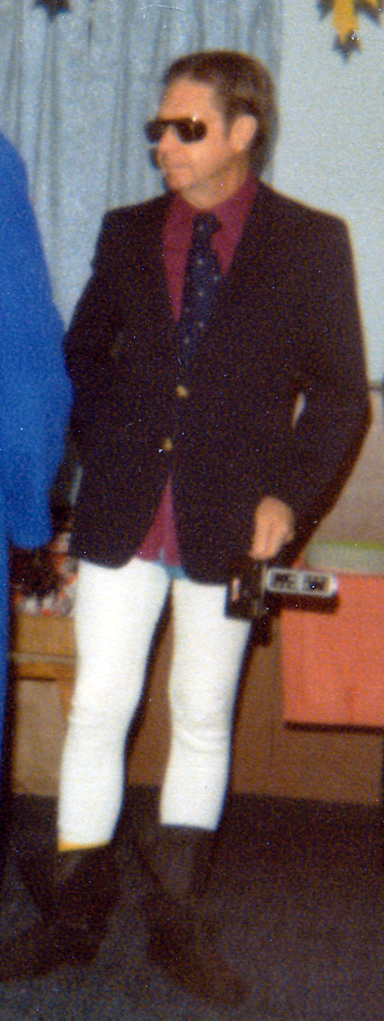 If Ernie were alive today, he would have adamantly opposed the inclusion of the photo above. We couldn't resist. His congregation loved his incredible sense of humor, like the time he arrived to a church function wearing sunglasses and no pants.