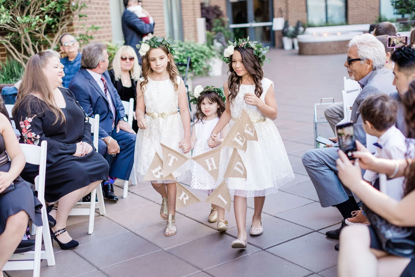 Terrace wedding at Andaz Hotel in Savannah