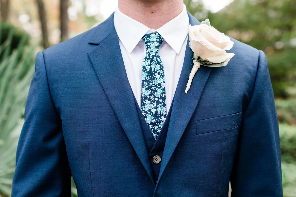 Soft blue and pink coastal wedding in Charleston, South Carolina