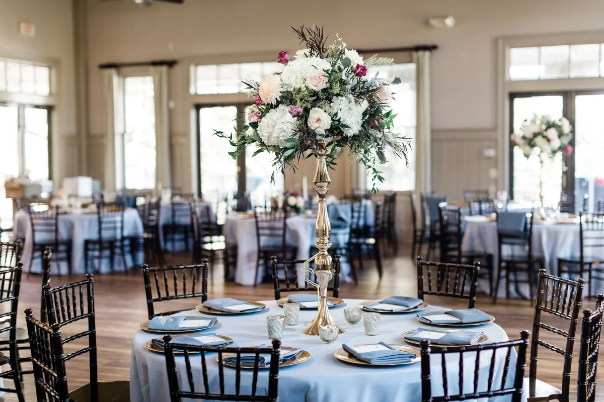 Soft blue and pink coastal wedding in Charleston, South Carolina