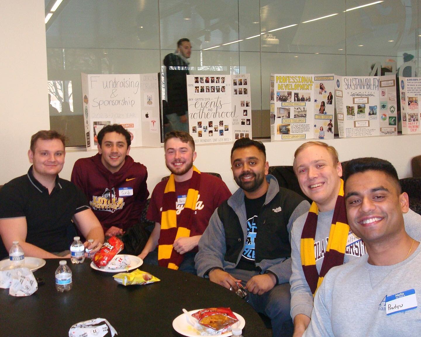 AKPsi Alumni Lunch 2024 ⭐️ 

Our chapter had the best time catching up with some of our incredible alumni and attending the Loyola men&rsquo;s basketball game! We are so proud of the incredible brothers you continue to be post-grad!