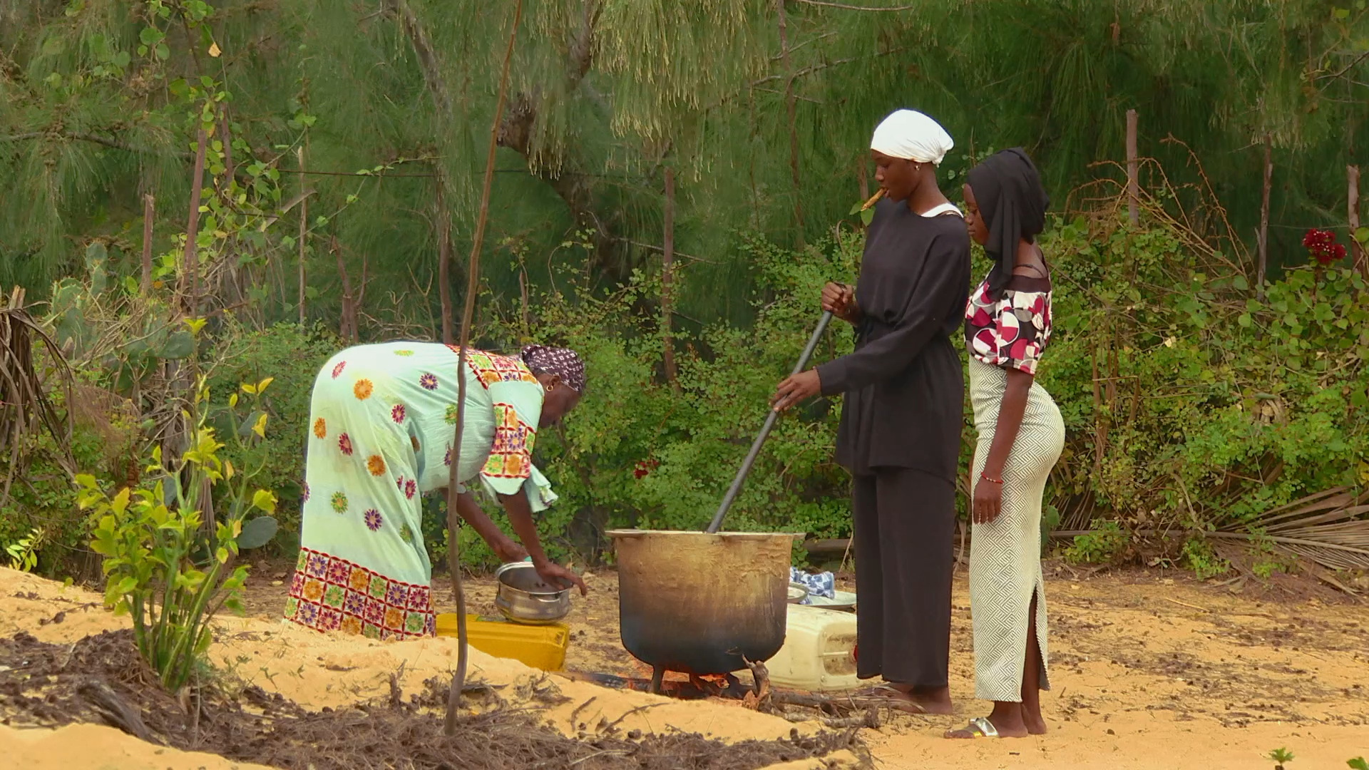 Il s'est passé quelque chose ici