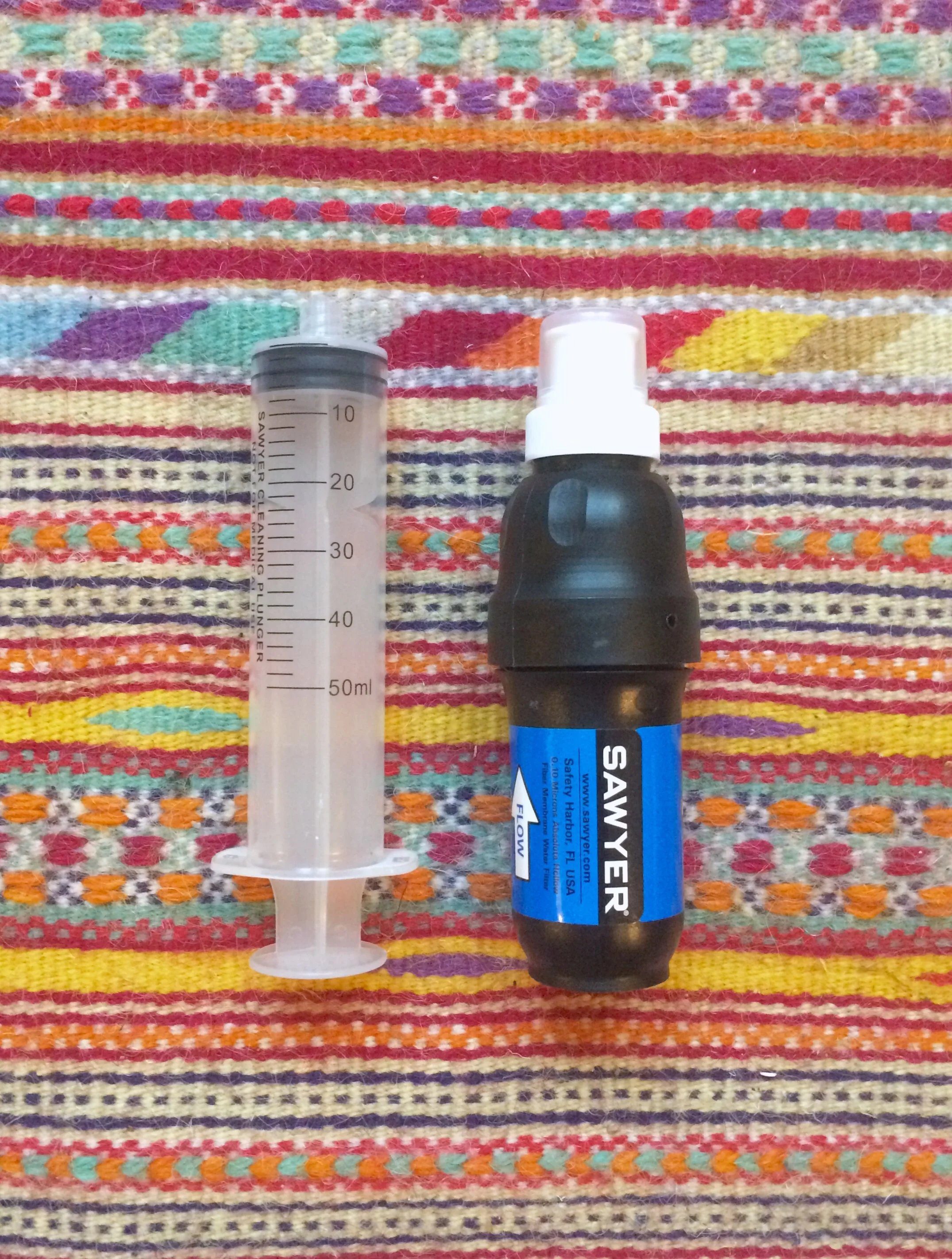 Sawyer Squeeze, mind at ease.