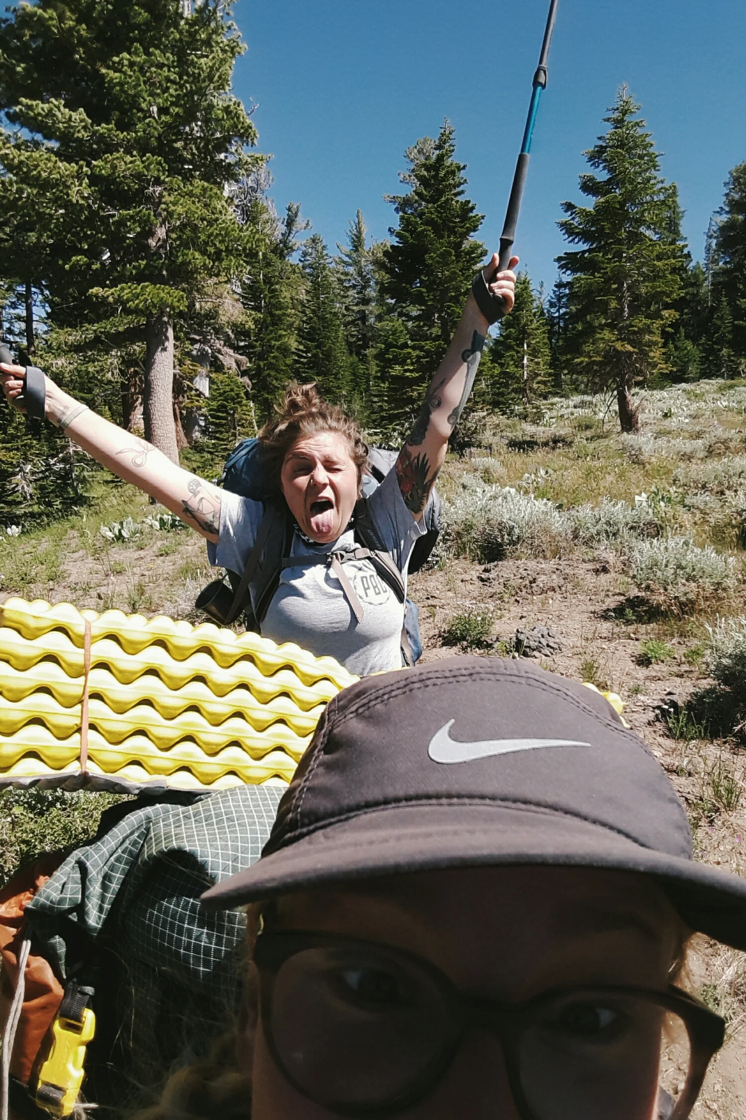 Carmen complaining about the high mileage.