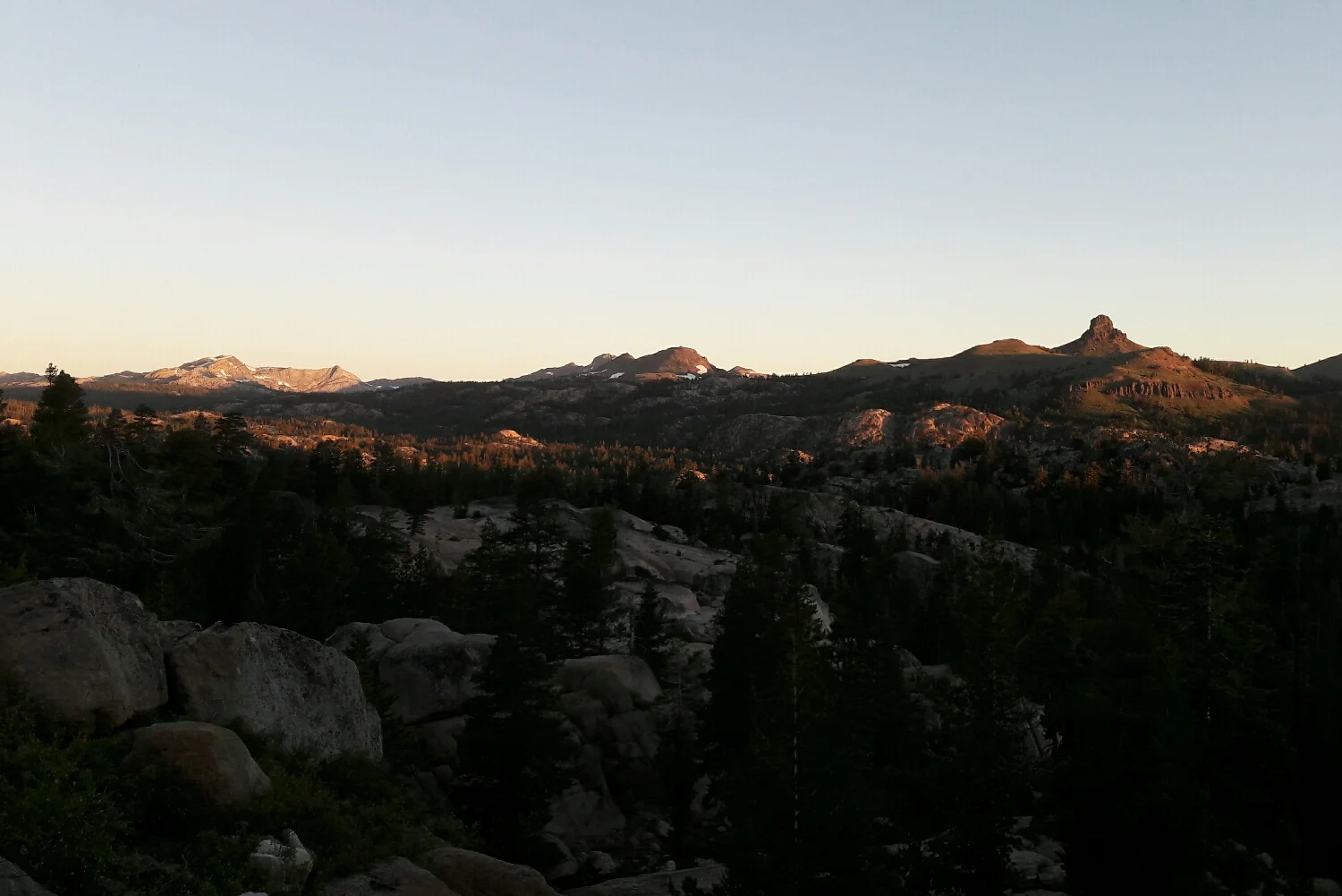 Stunning camp site we found. 