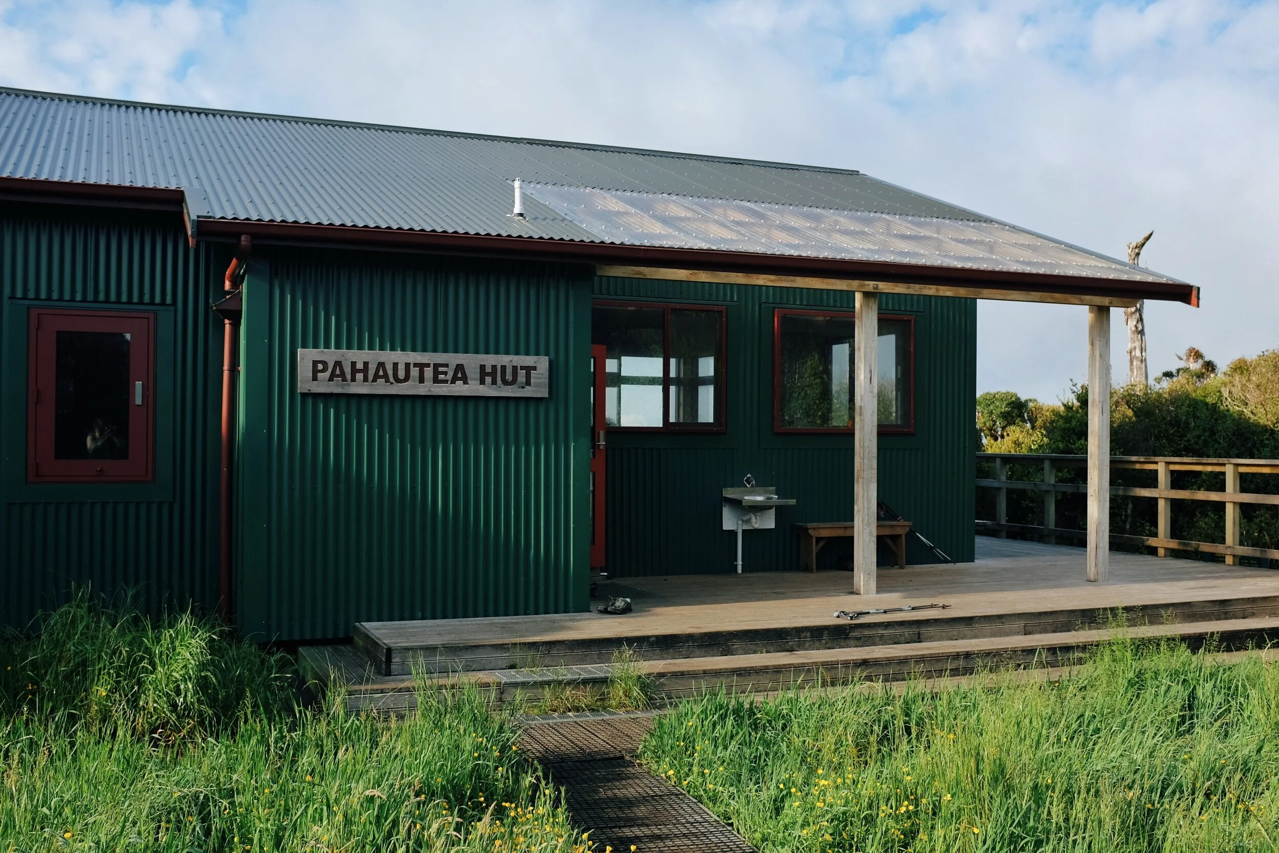The first DOC hut we stayed at.