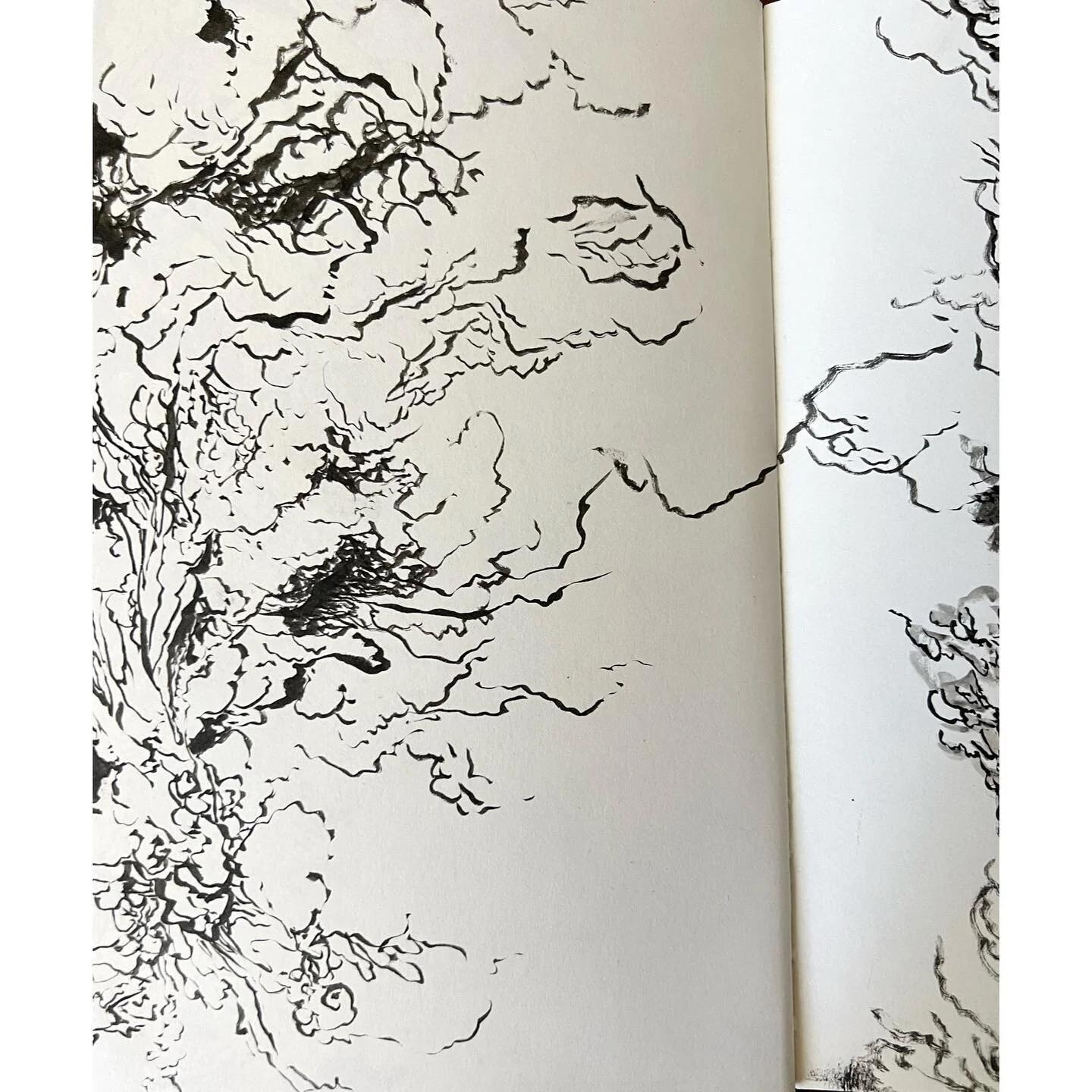 draining brains, filling pages, exhaling ink