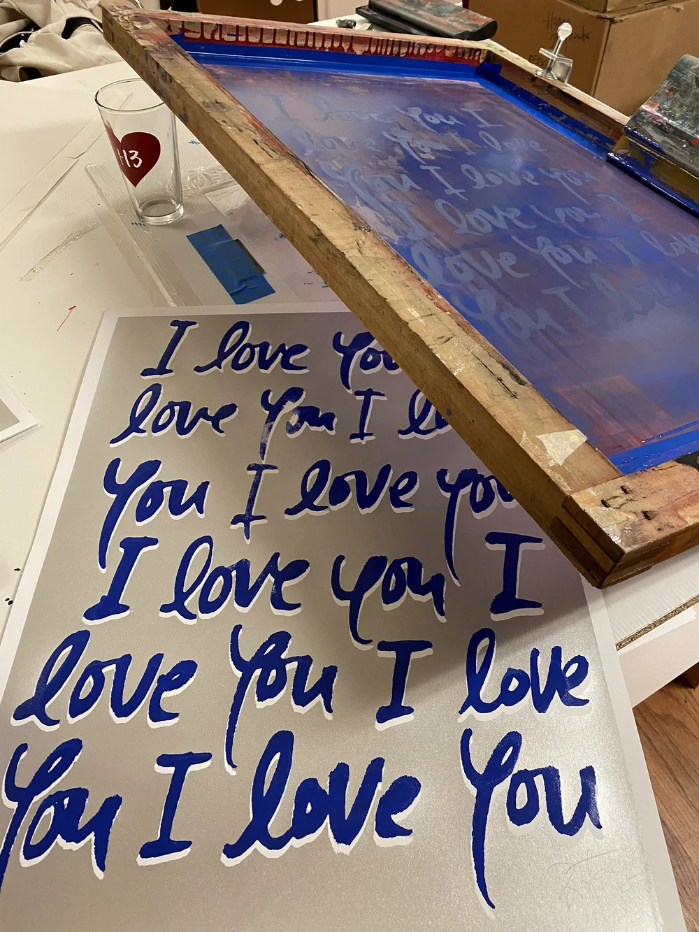 I Love You — Berkshire Poster