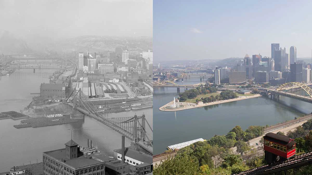 Photos: Pittsburgh then and now, from industry to reinvention