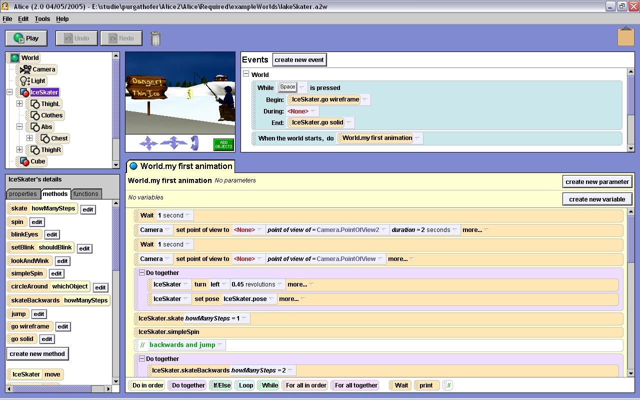 Enjoyable Coding With Alice