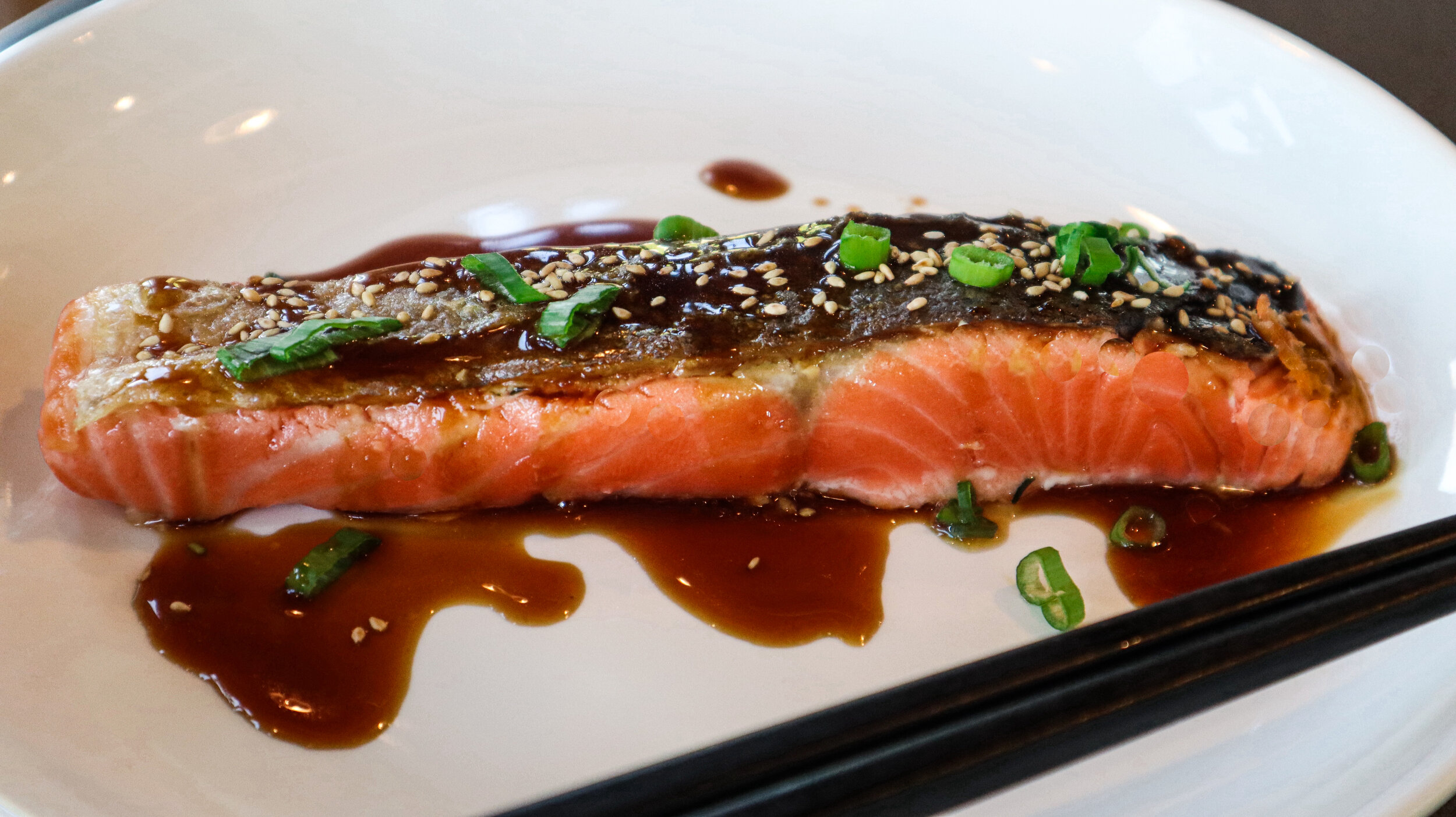 Teriyaki Salmon [Hestancue Smart — Chef Tu Phu: Diaspora Cuisine