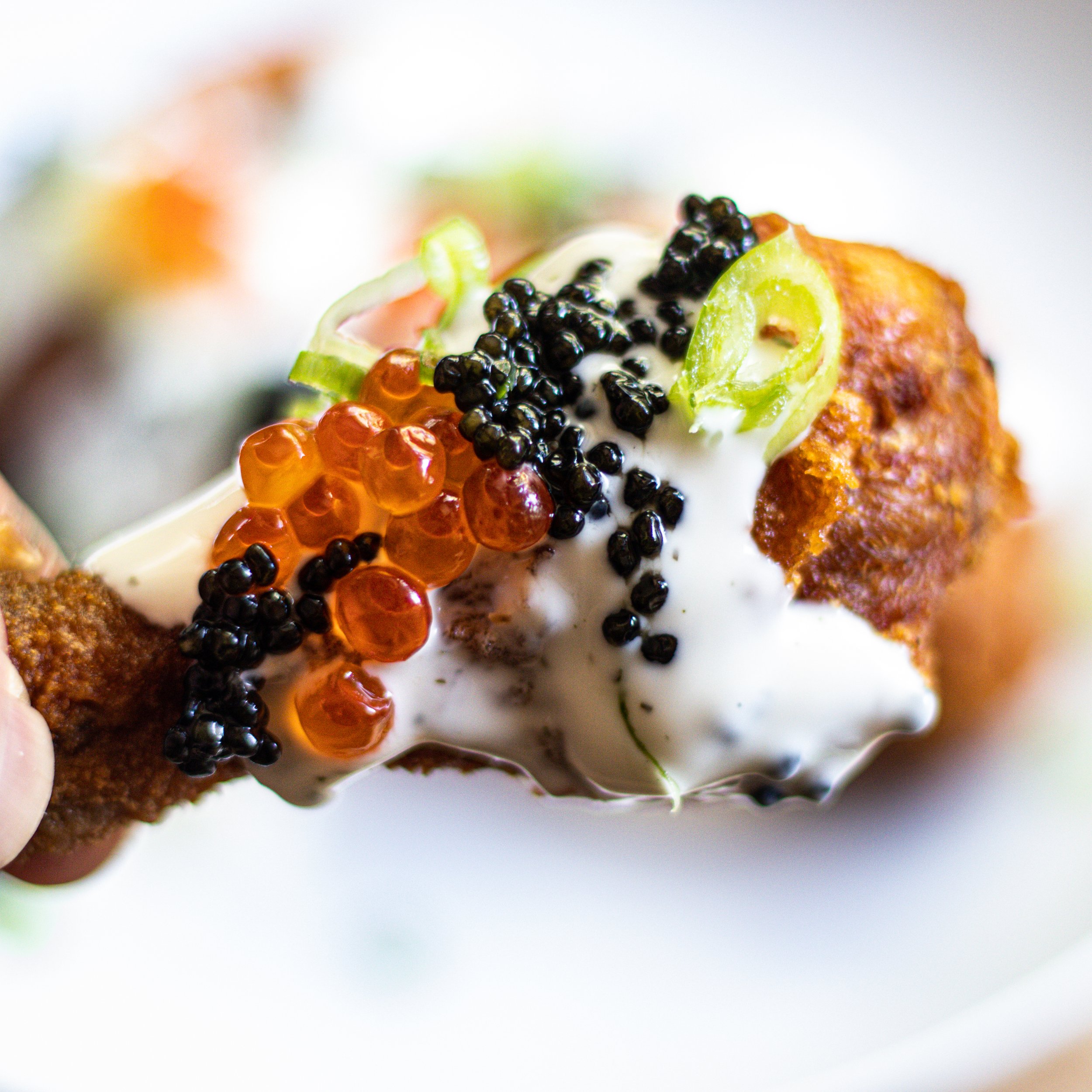 Scrambled Eggs — Fried Chicken & Caviar