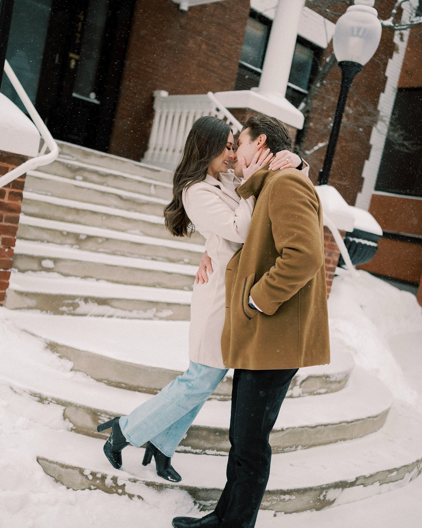 A very cold Winter Engagement session. ❄️❄️❄️