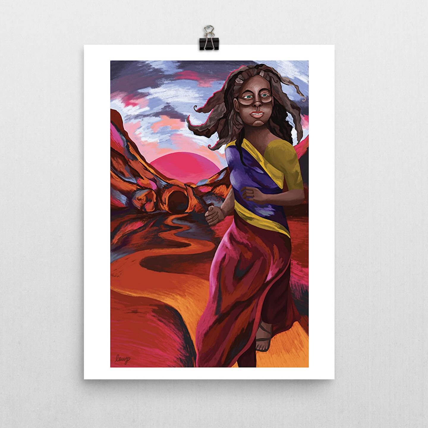 The disciples return home, but Mary chooses to stay in the midst of this nightmare. Through tear-filled eyes, Mary chooses to remain present and to see.

As the morning&rsquo;s darkness shifts into hues of dancing light, Mary sees two angels whose br