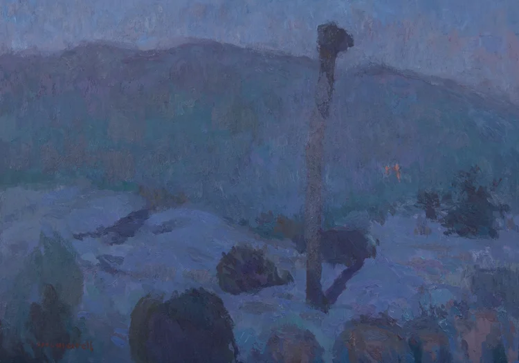 Oil Paintings on Canvas Connected film: "Nocturnes: The Paintings of Eric Merrell" by Alex Ernest