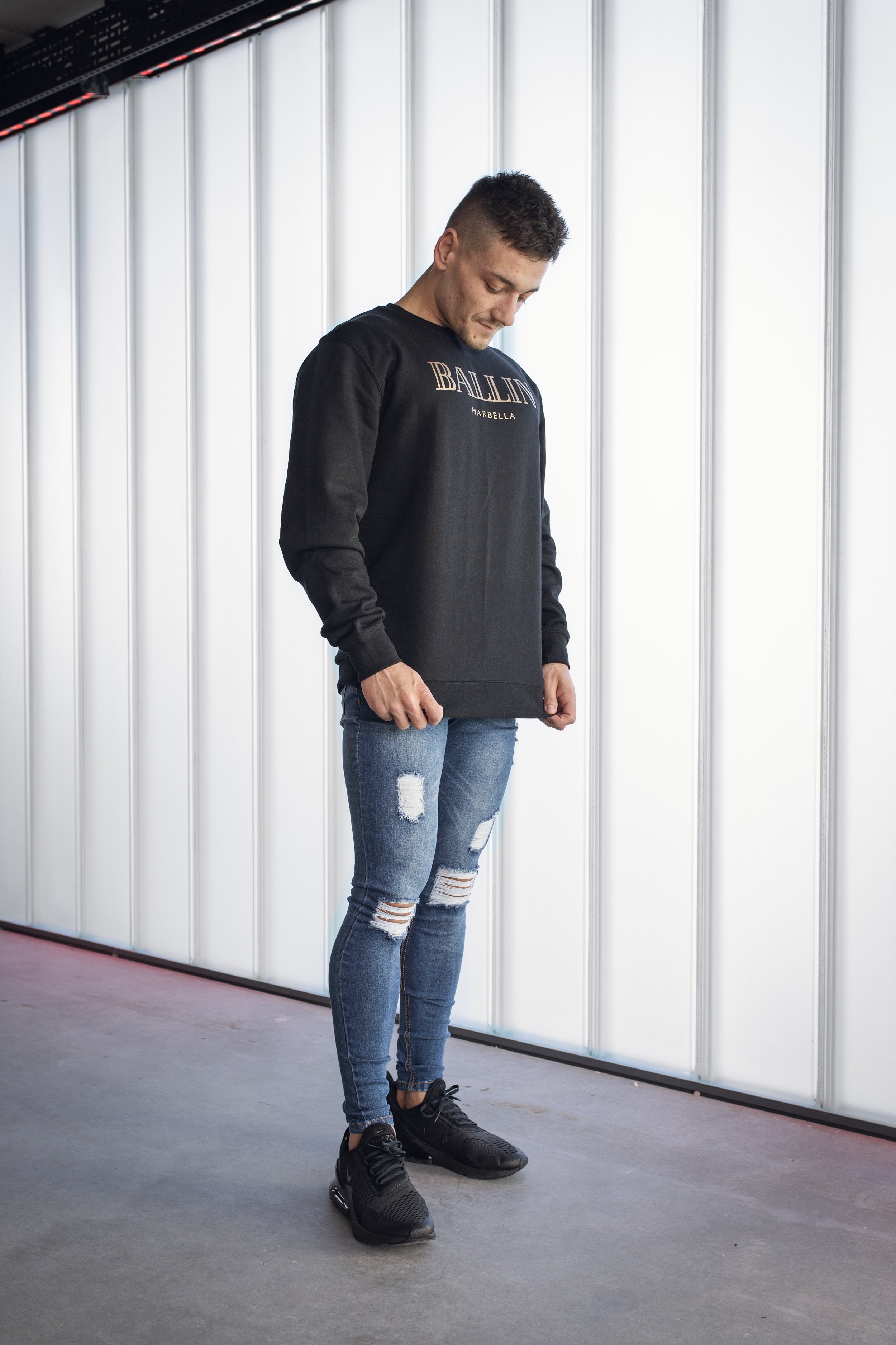 BALLIN MARBELLA SUPER SPRAY SKINNY JEANS 