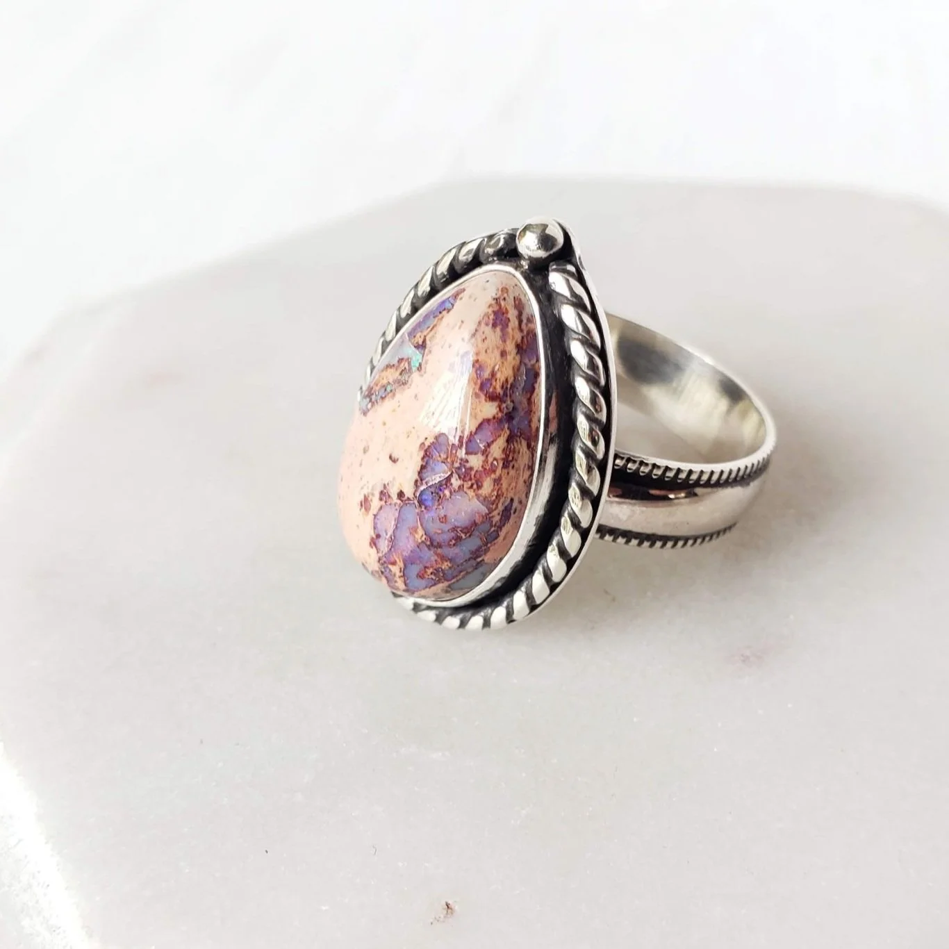 Matrix Opal Ring