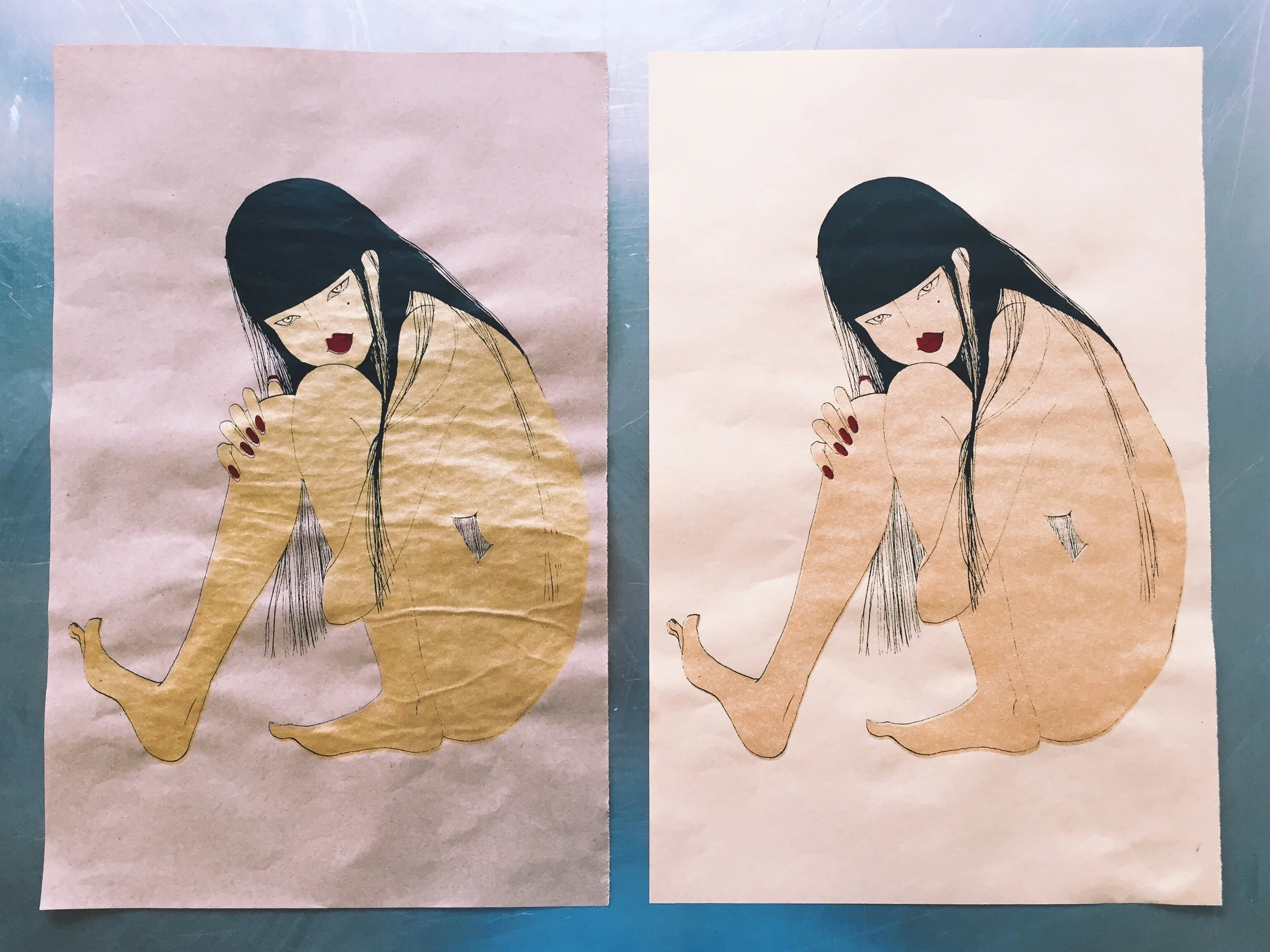 Stare, print, 2015