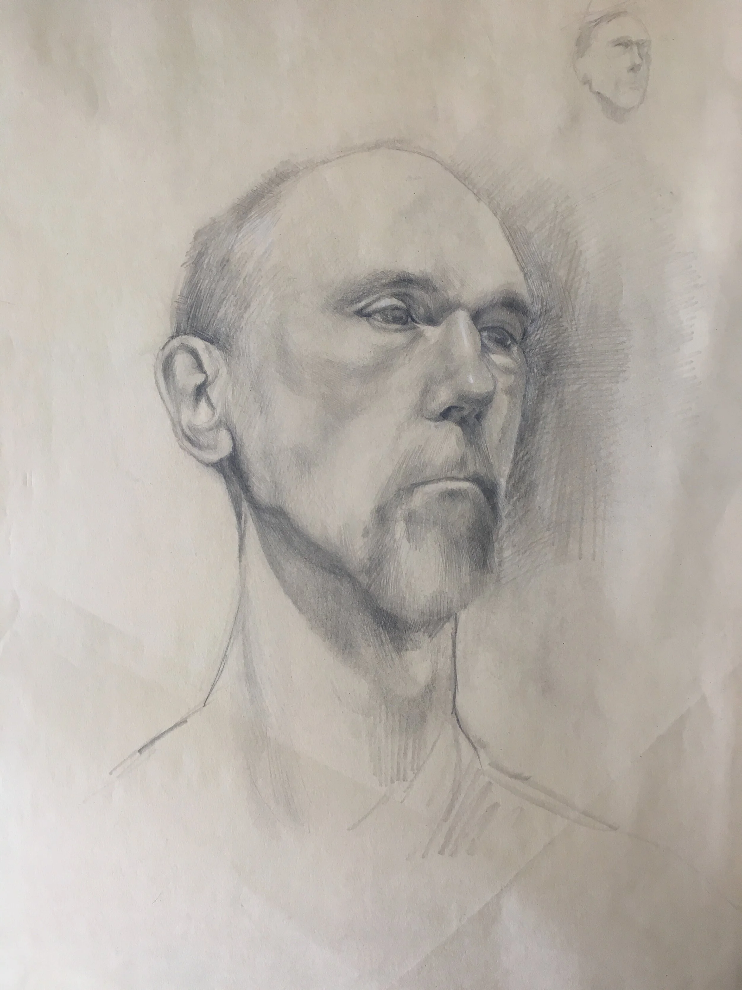 PORTRAIT, GRAPHITE ON PAPER, 2016