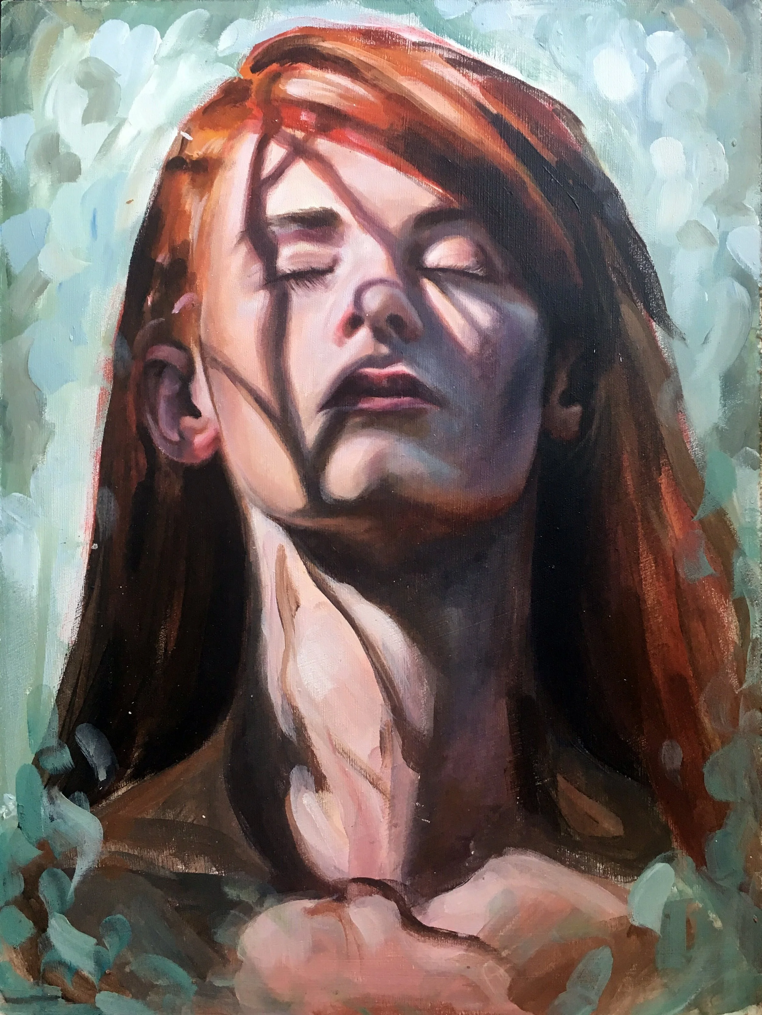 PORTRAIT, ACRYLIC ON WOOD, 2015