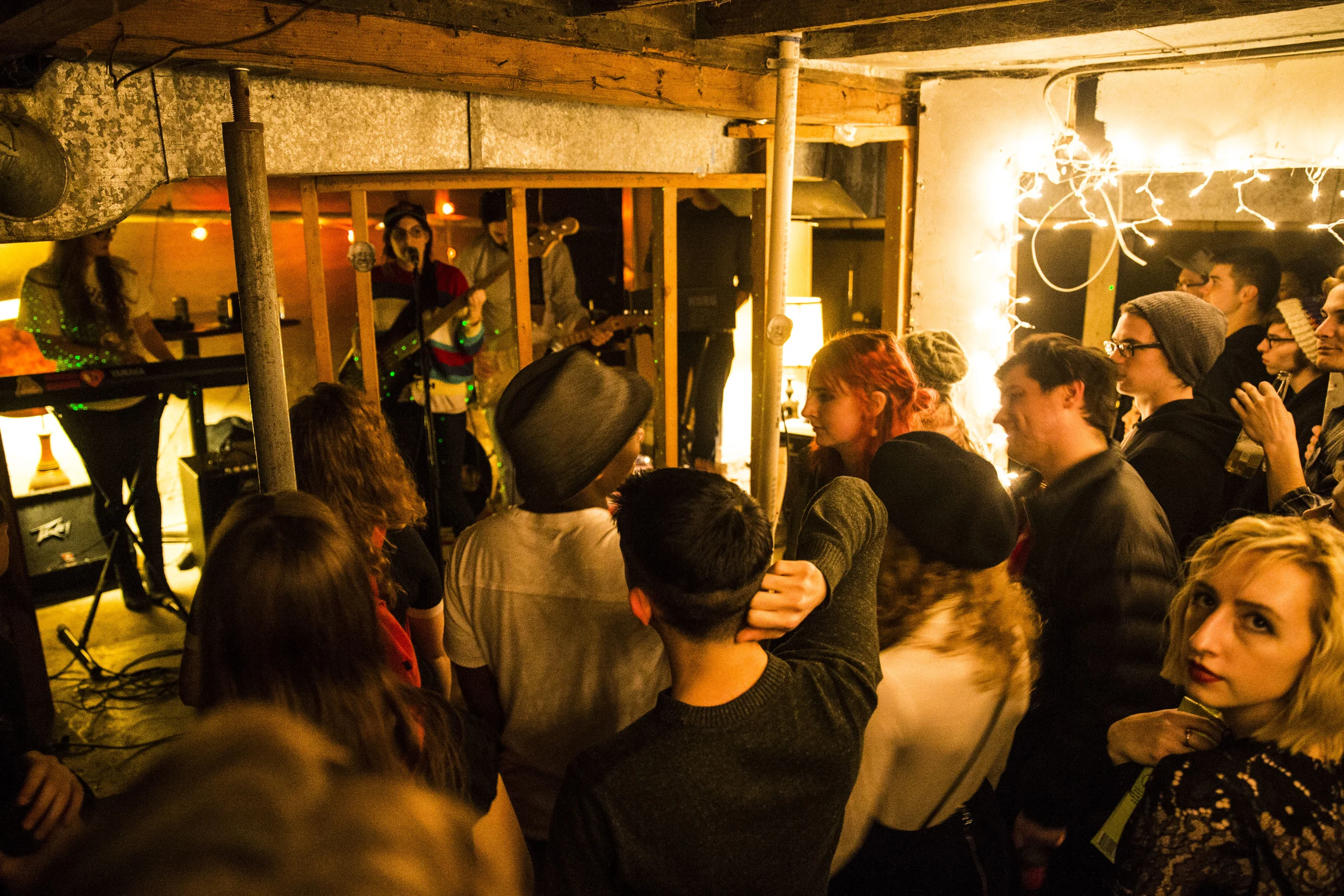 Bernie Sanders' supporters underground 'caucus awareness' party in Iowa City