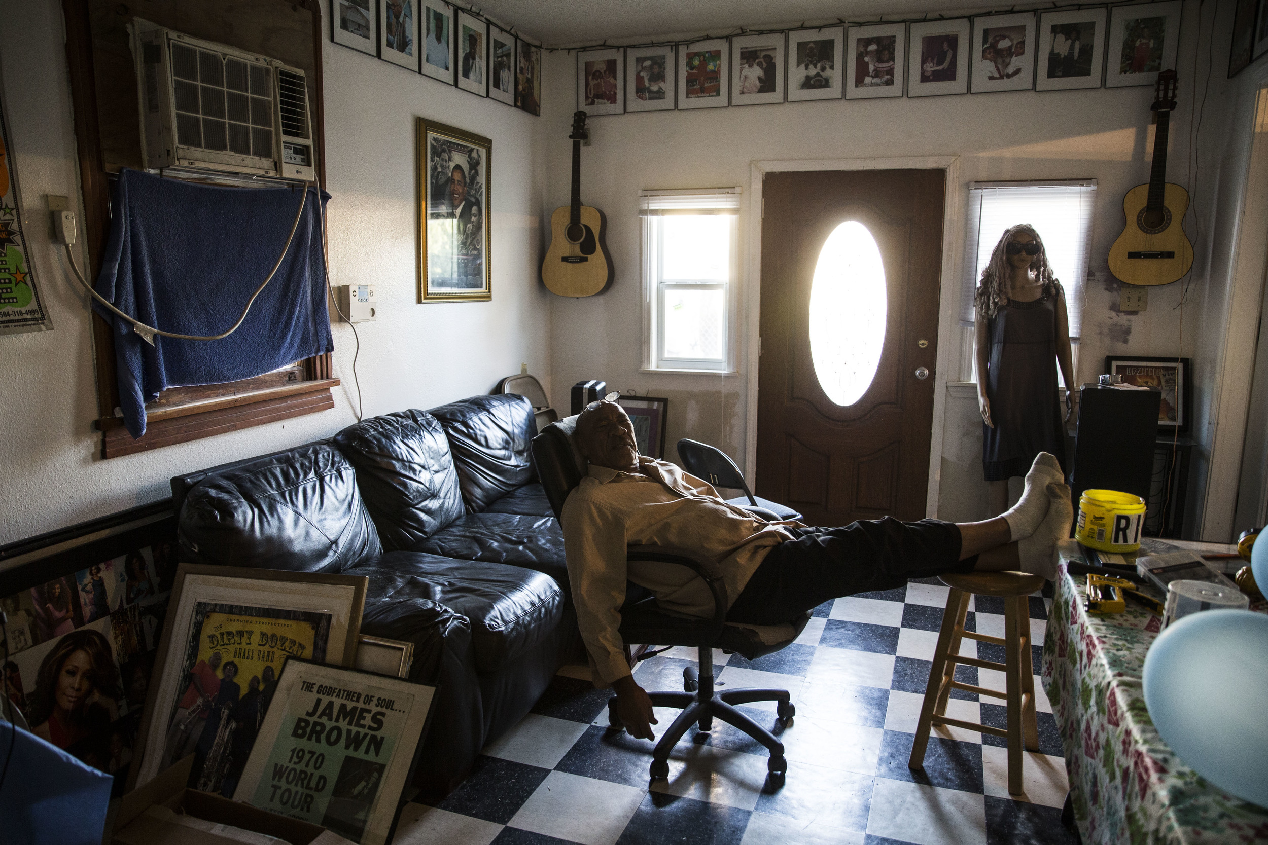 'Mister Dave', 9th ward resident, started a local culture museum at his house