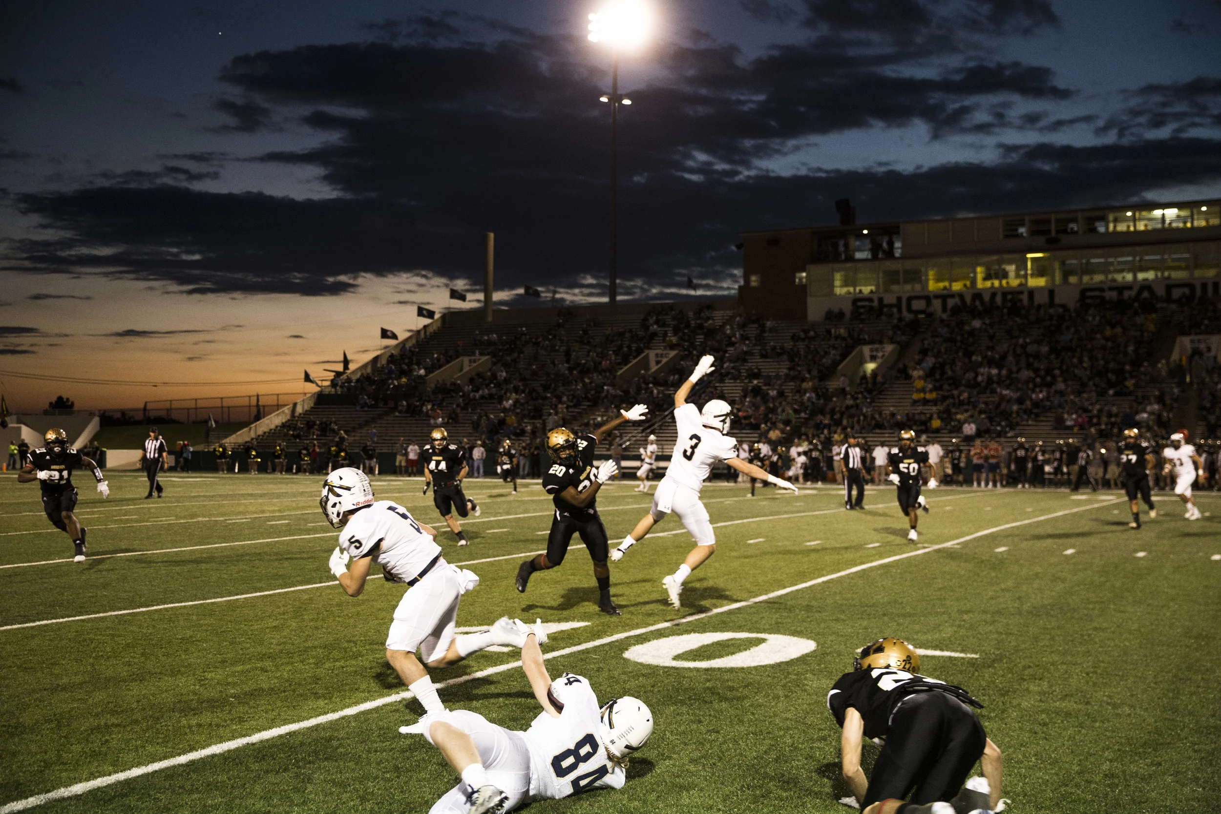 Abilene Eagles host Keller Indians as two high school football teams compete in a local championship