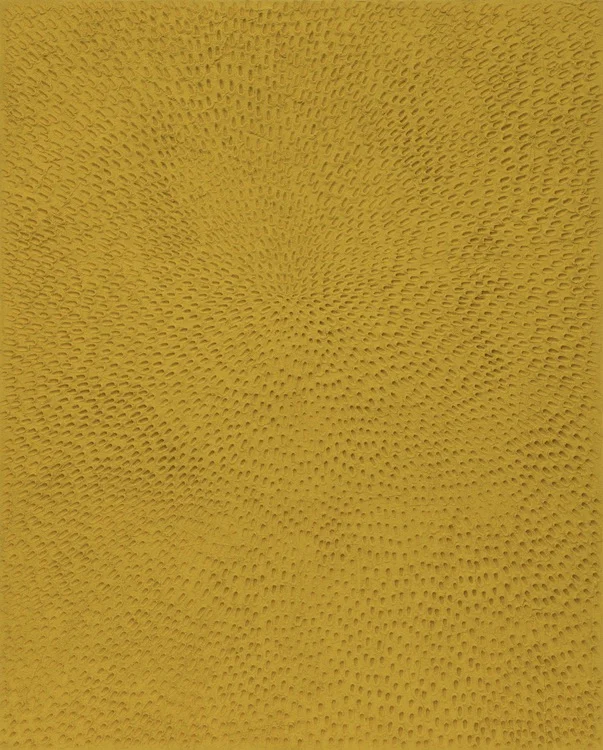 Golden Structure (Yellow Sand SF #6F Mandala, Orange Ground), 2016