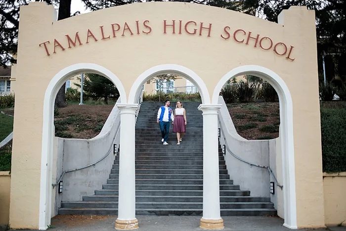 Tamalpais High School Engagement Photography | Lilouette