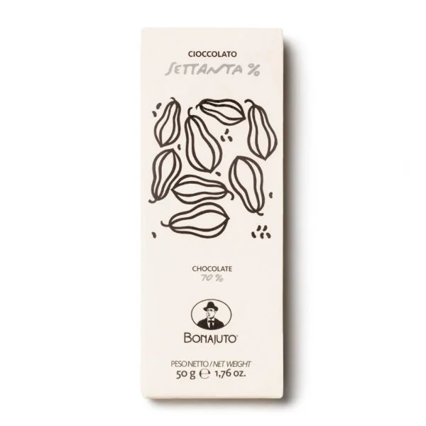 settanta % chocolate bar $9
