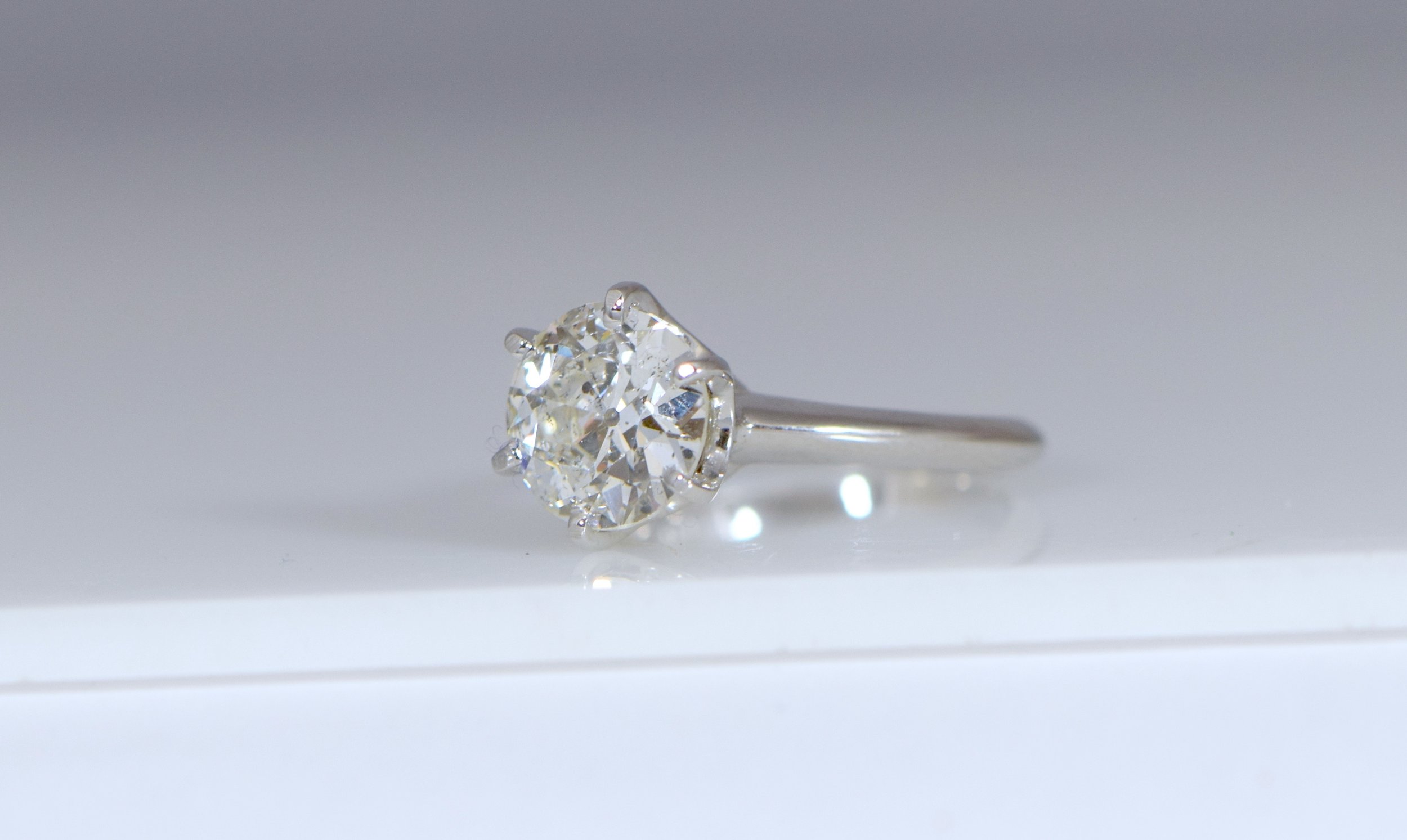 Diamond Solitaire engagement ring