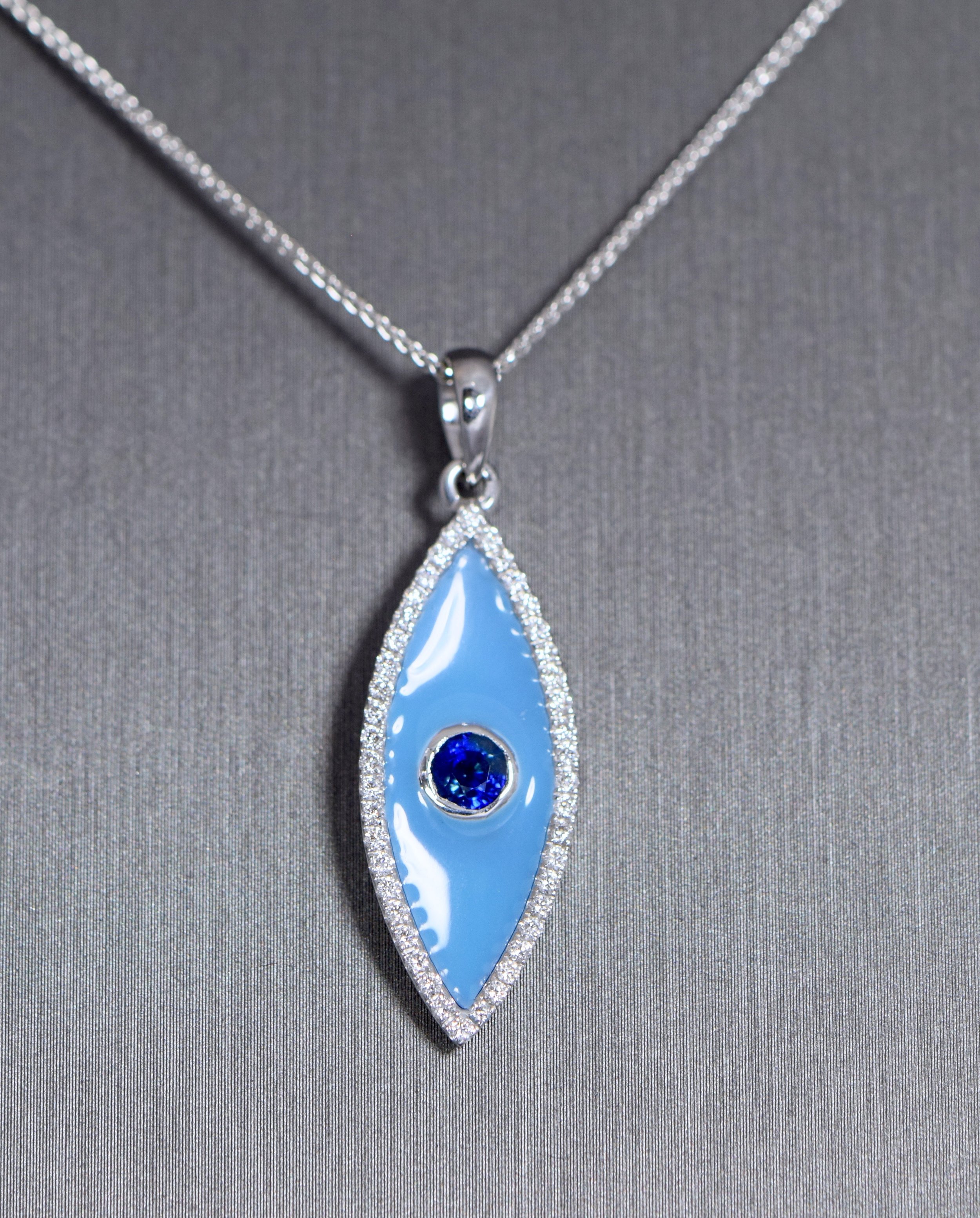 Evil eye pendant